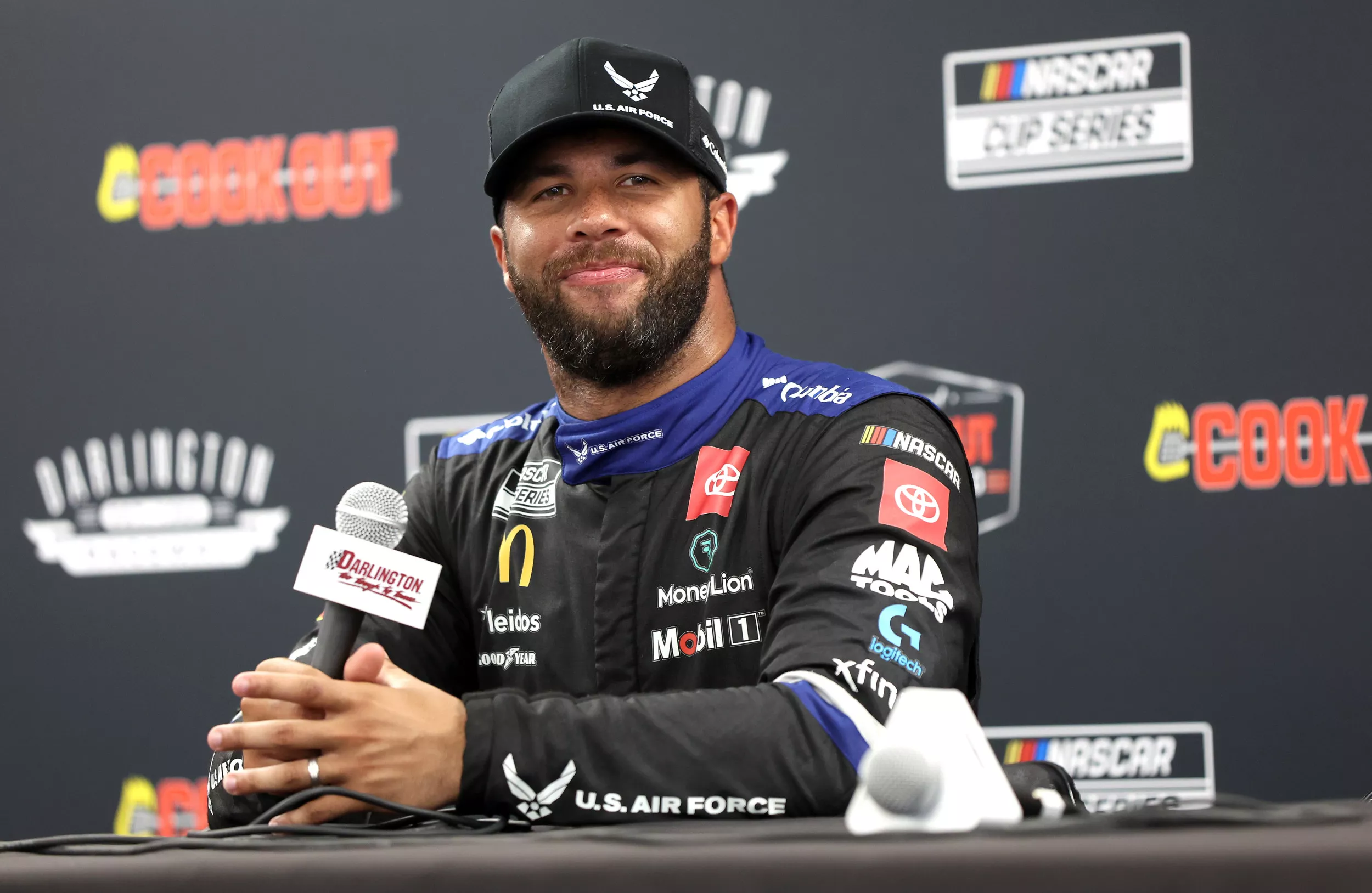 Bubba Wallace Ready for Battle: 'We're Not Here to Mess Around' After  Earning Pole - Newsweek