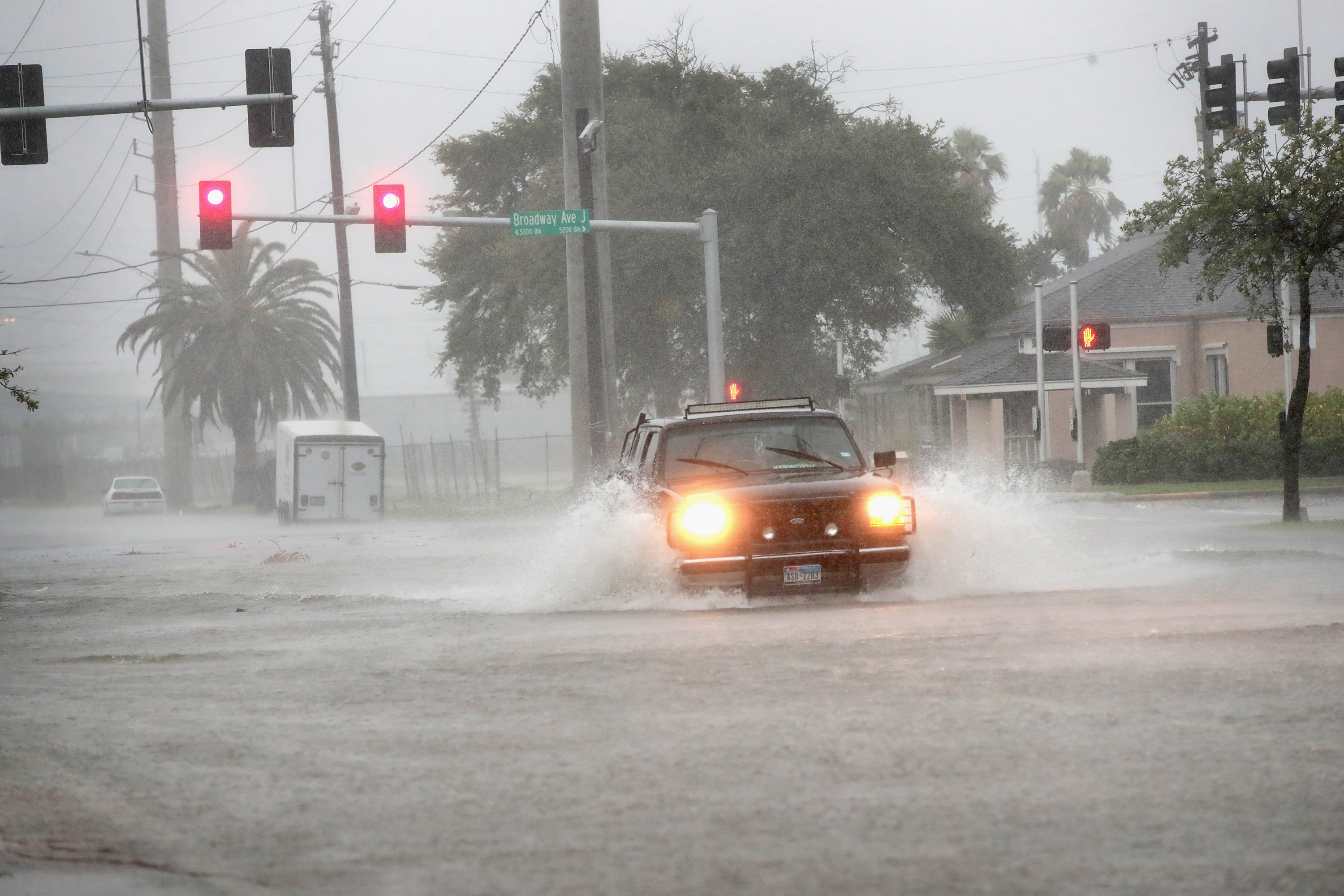 An 83-year-old rainfall record is broken in Texas