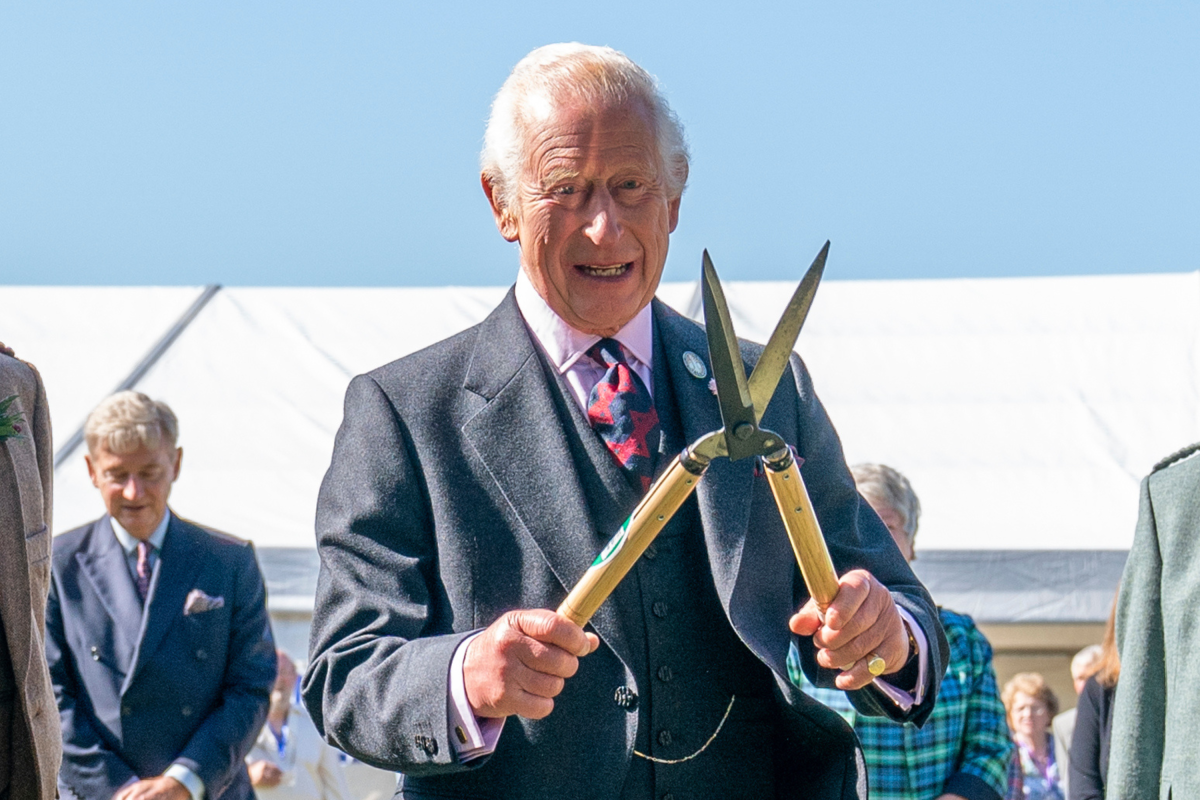 King Charles III Flower Show