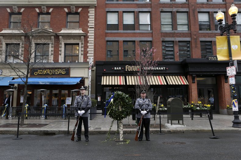 Boston honor guards