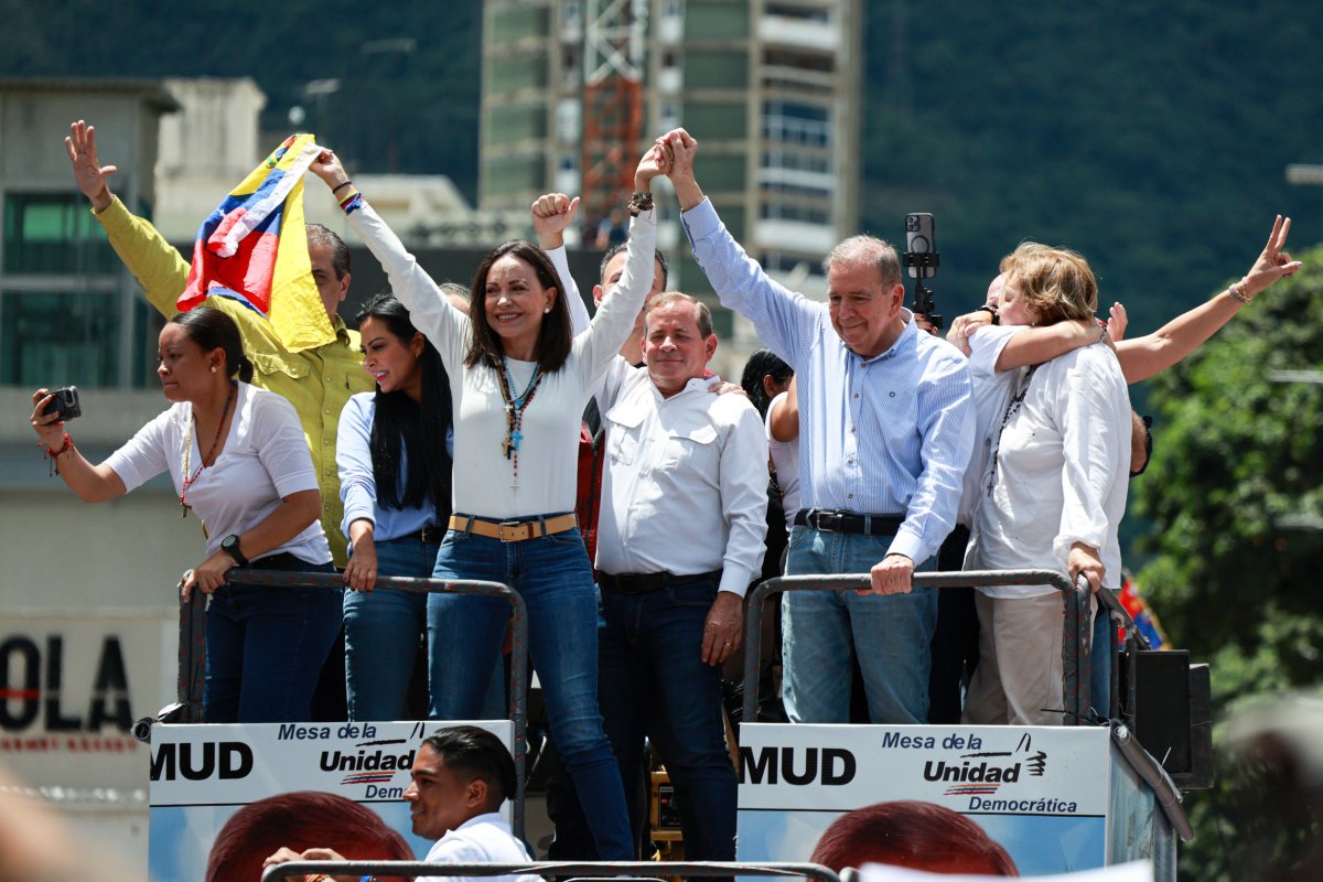 María Corina Machado and Edmundo Gonzalez