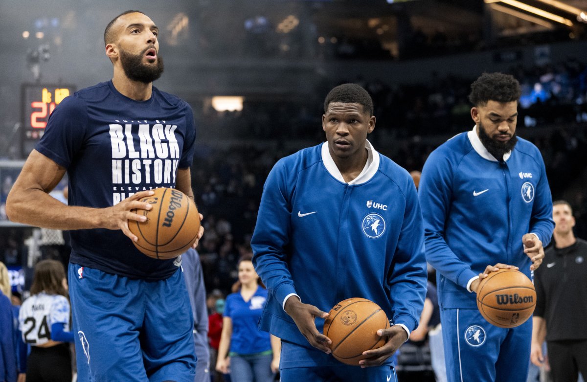 Rudy Gobert Anthony Edwards Karl-Anthony Towns