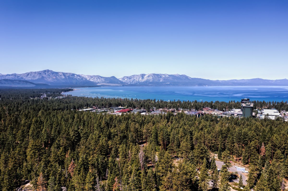 South Lake Tahoe in California.