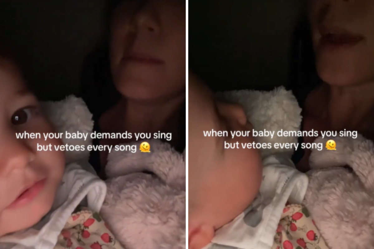 Baby vetoes every song