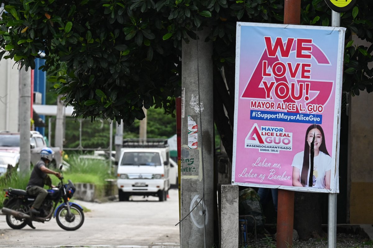 Poster Shows Support For Former Mayor