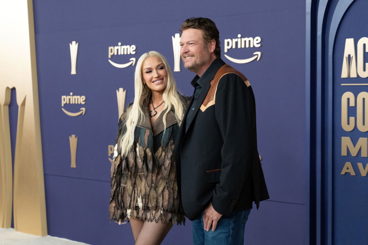 Gwen Stefani and Blake Shelton
