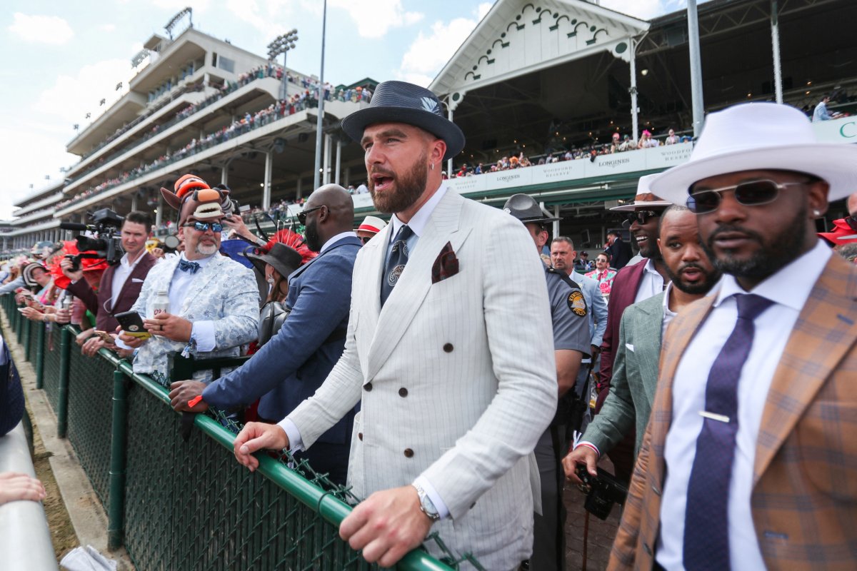 Travis Kelce Kentucky Derby