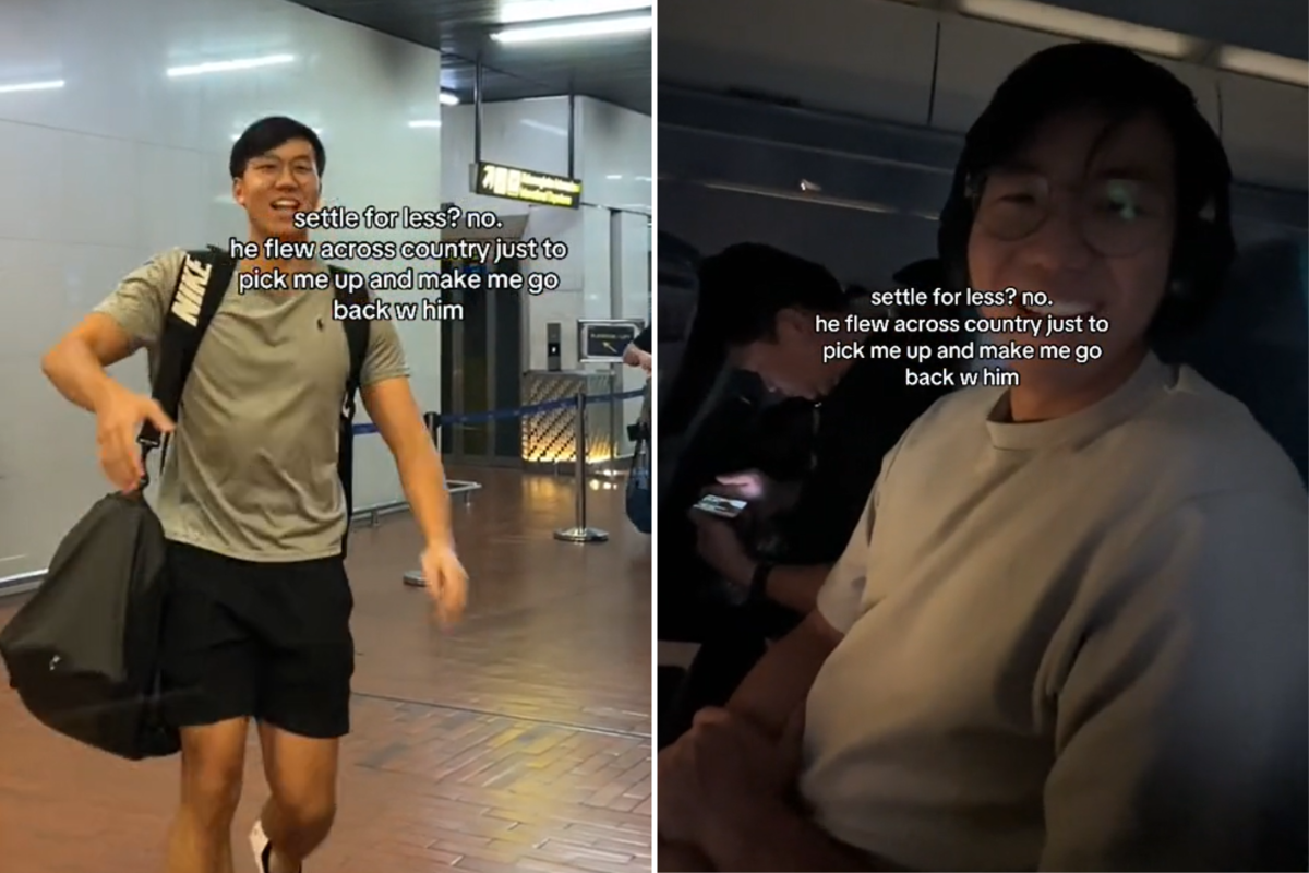Boyfriend flies to girlfriend