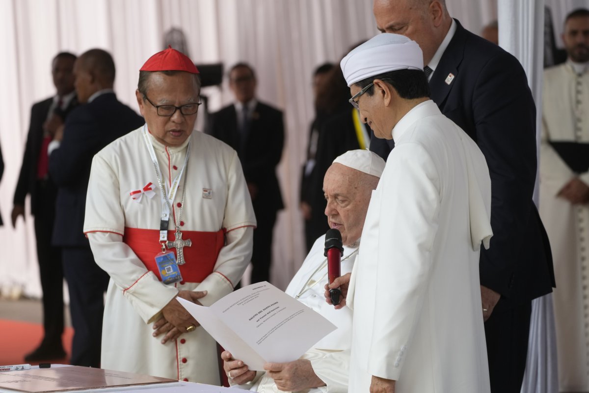 Pope Francis in Indonesia