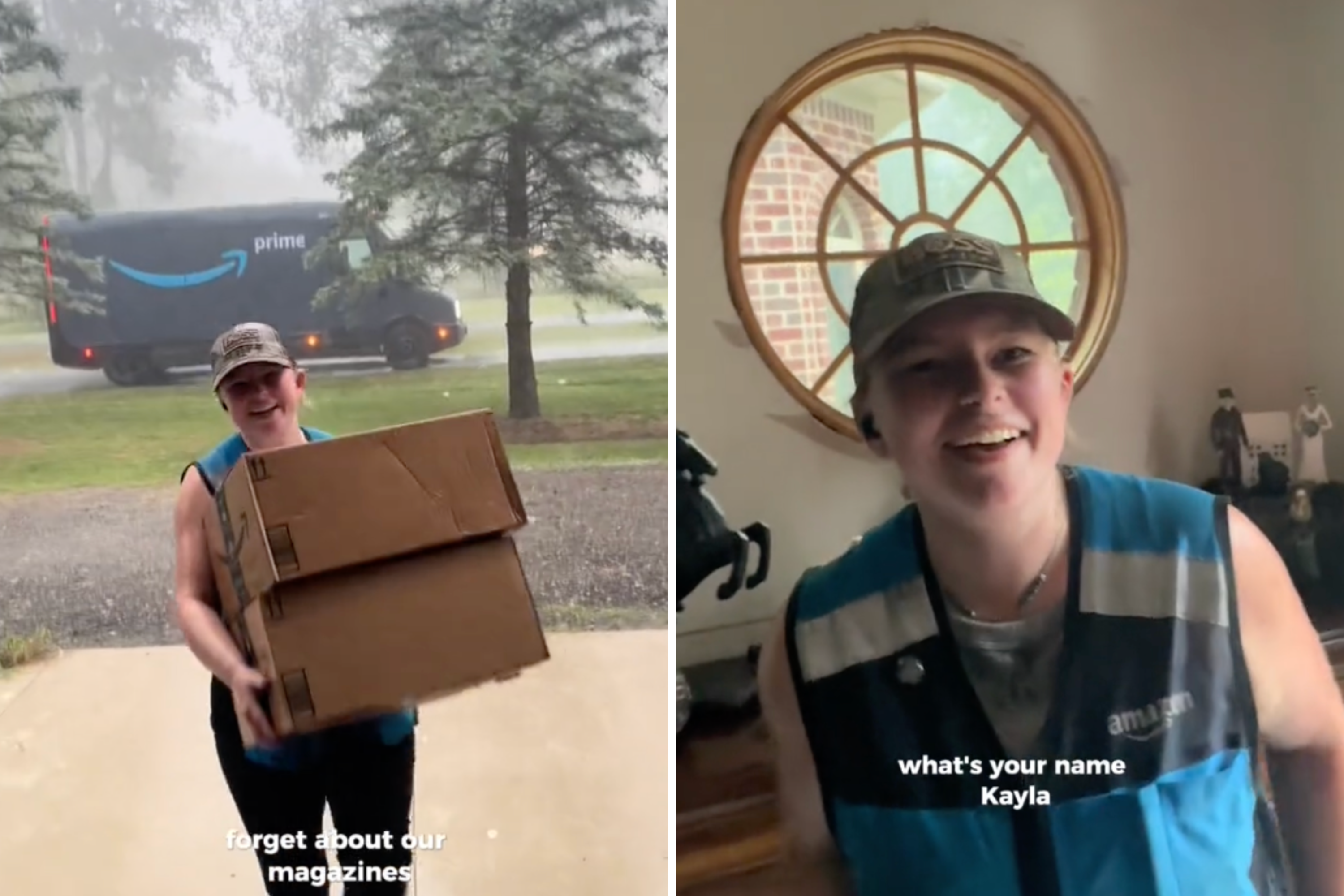 Unstoppable Amazon Worker Drives Through 'Tornado' Siren to Deliver ...