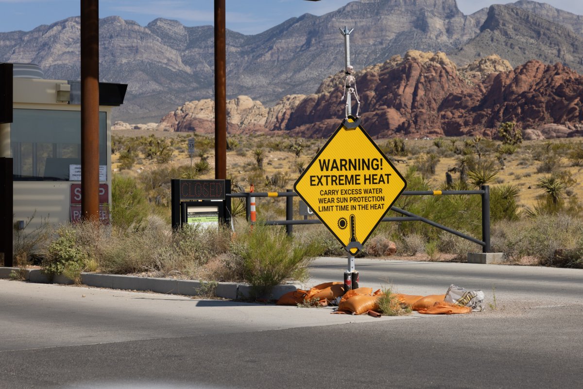 Las Vegas heat warning
