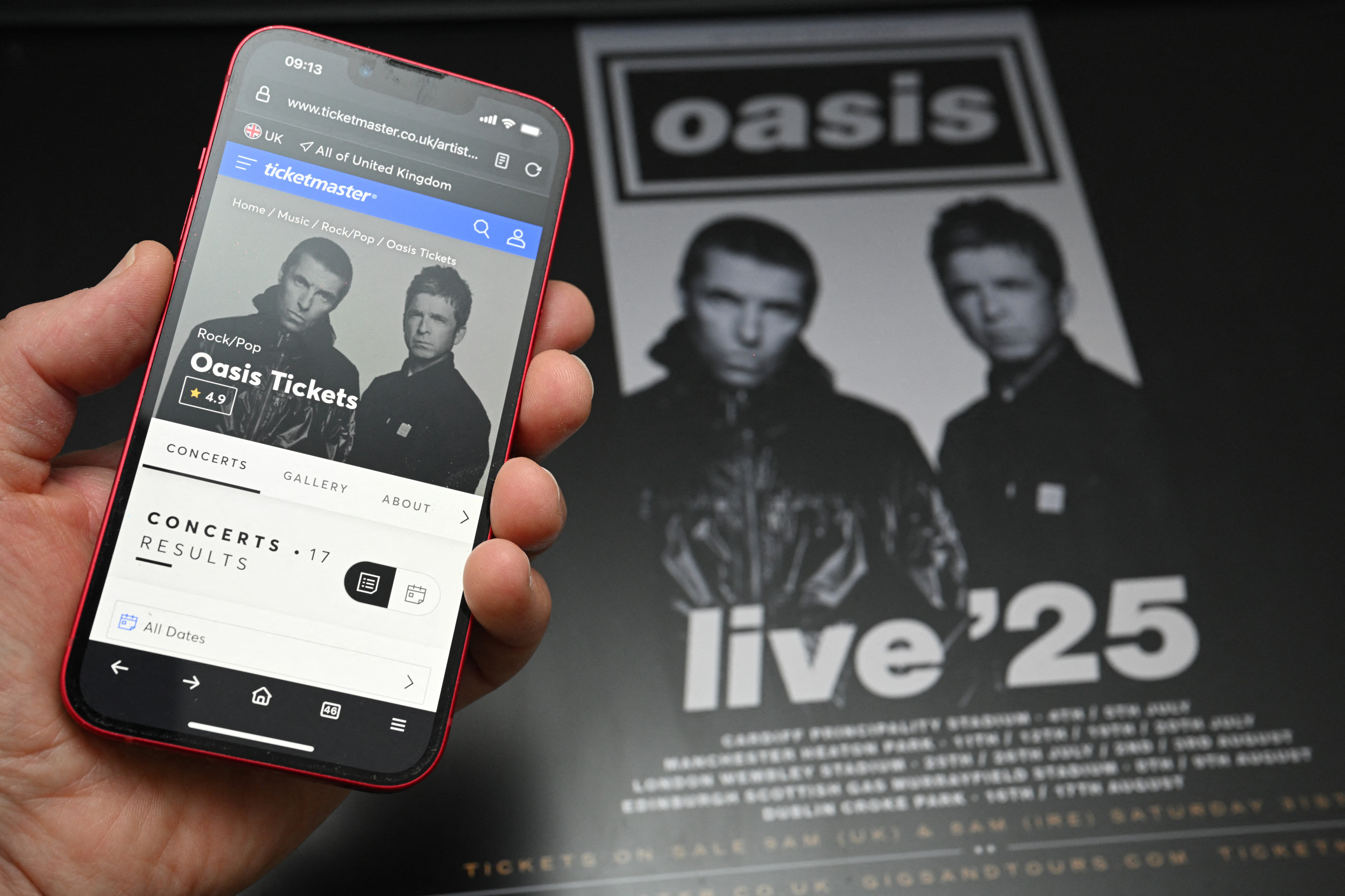 Ticketmaster Under Investigation Over Pricing For Oasis Tickets - Newsweek