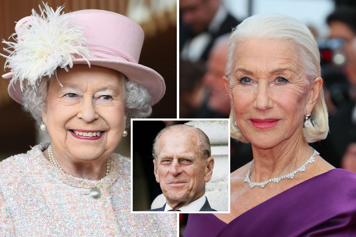 Queen Elizabeth II, Helen Mirren, Prince Philip