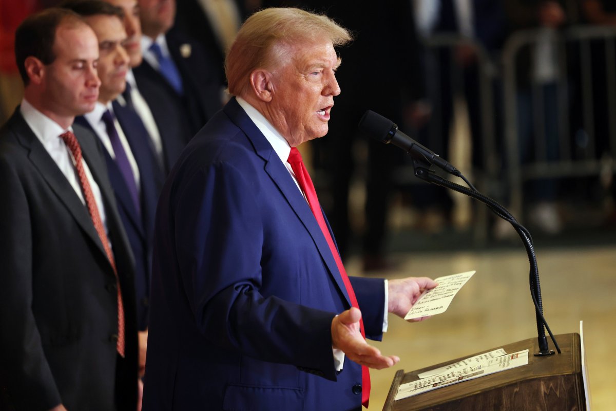 Donald Trump E Jean Carroll press conference