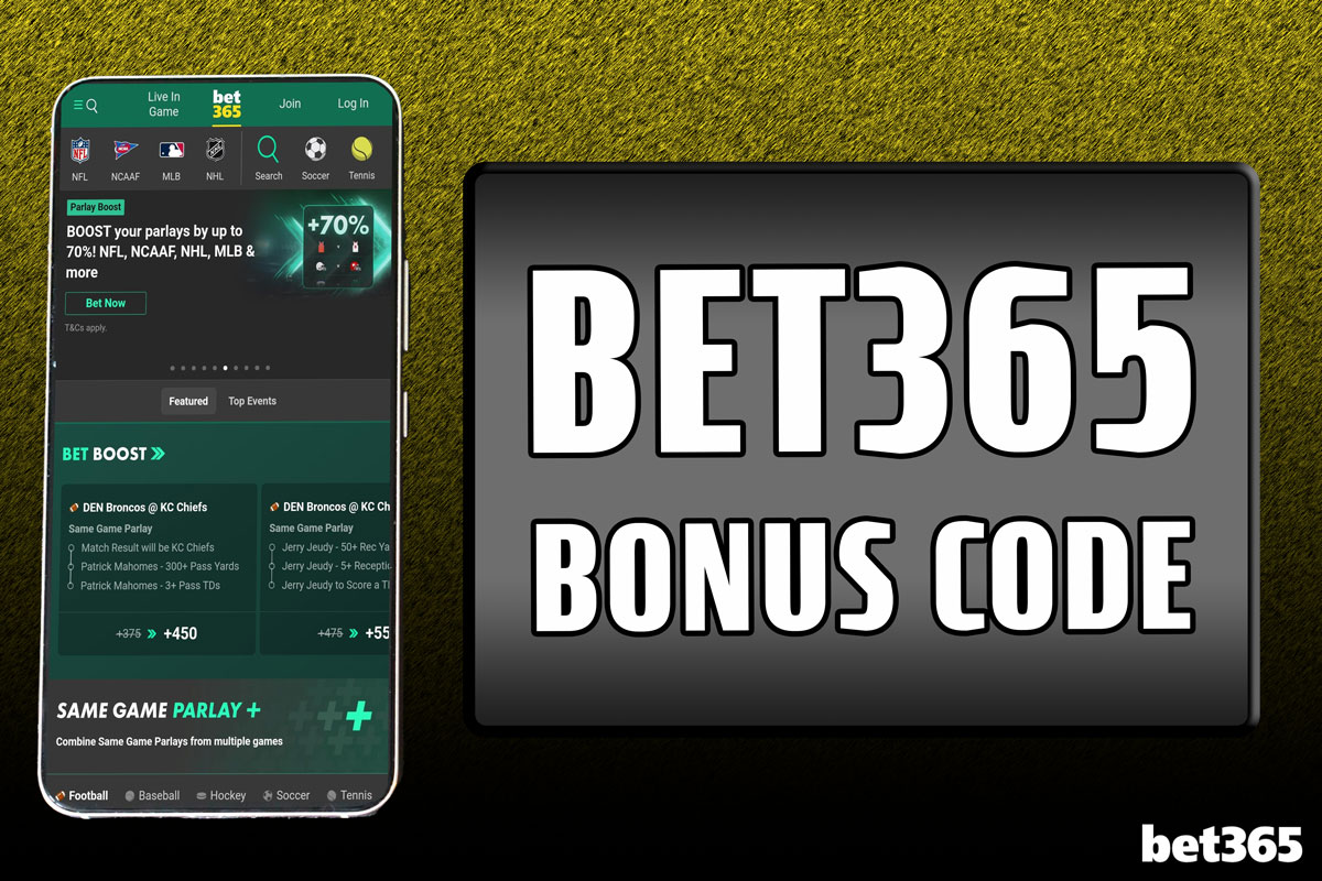 Bet365 bonus code WEEK365: Choose 0 bonus or K safety net for NFL