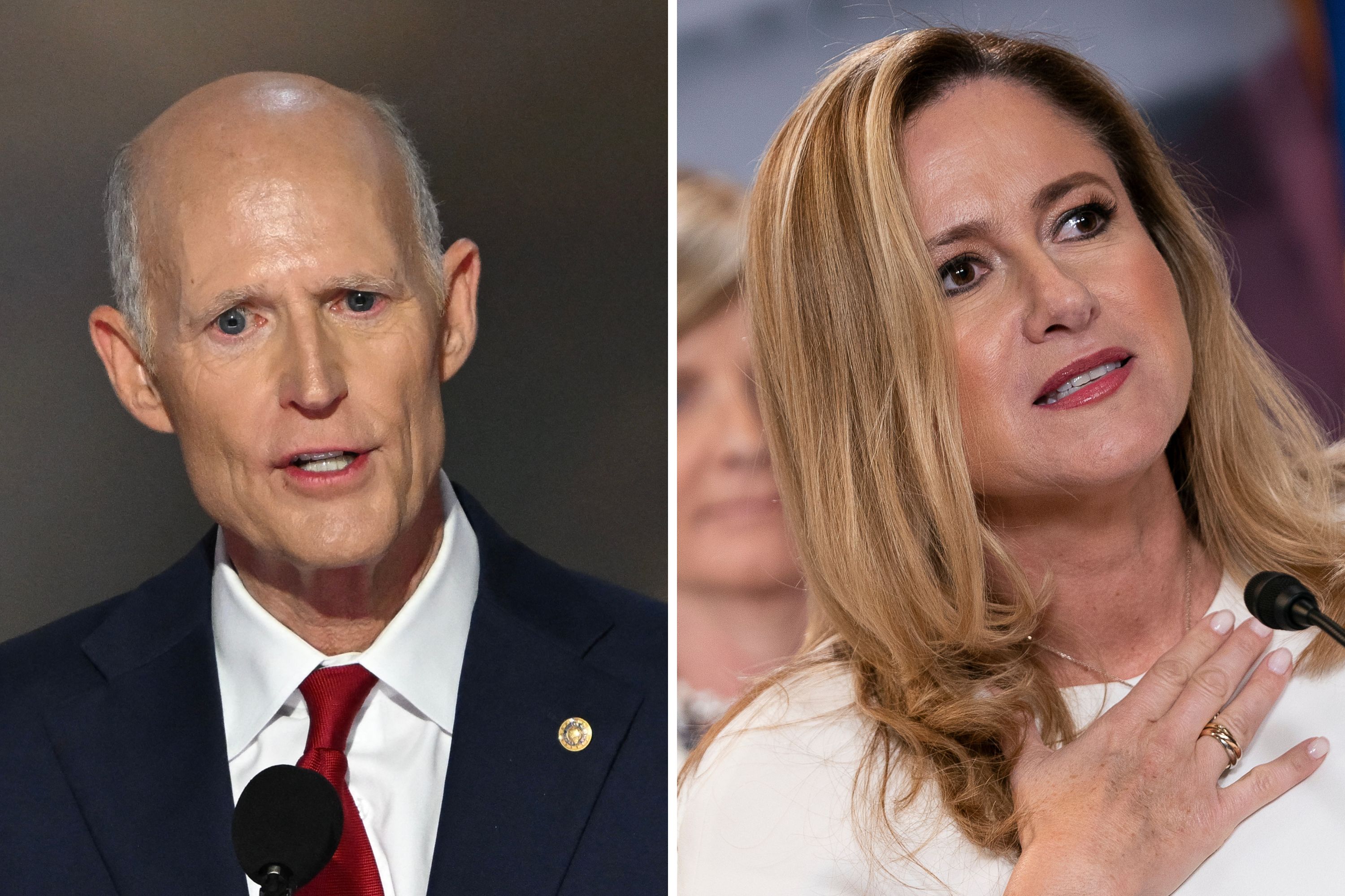 Rick Scott’s lead over Debbie Mucarsel-Powell in Florida Senate polls shrinks