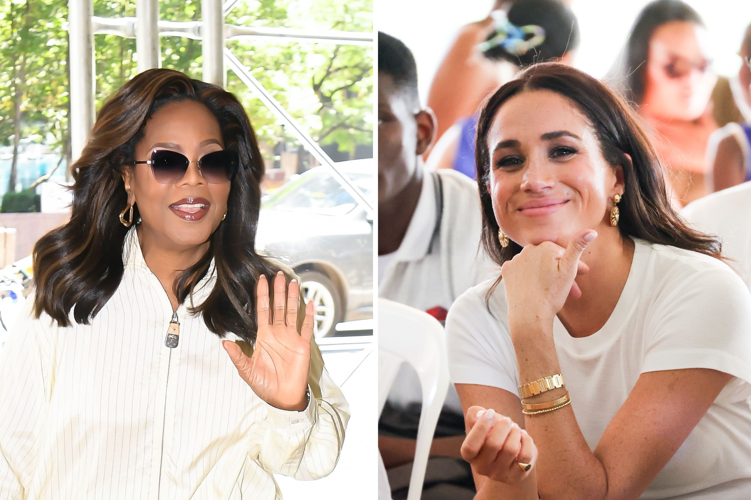 Meghan Markle Reunites With Oprah Winfrey - Newsweek