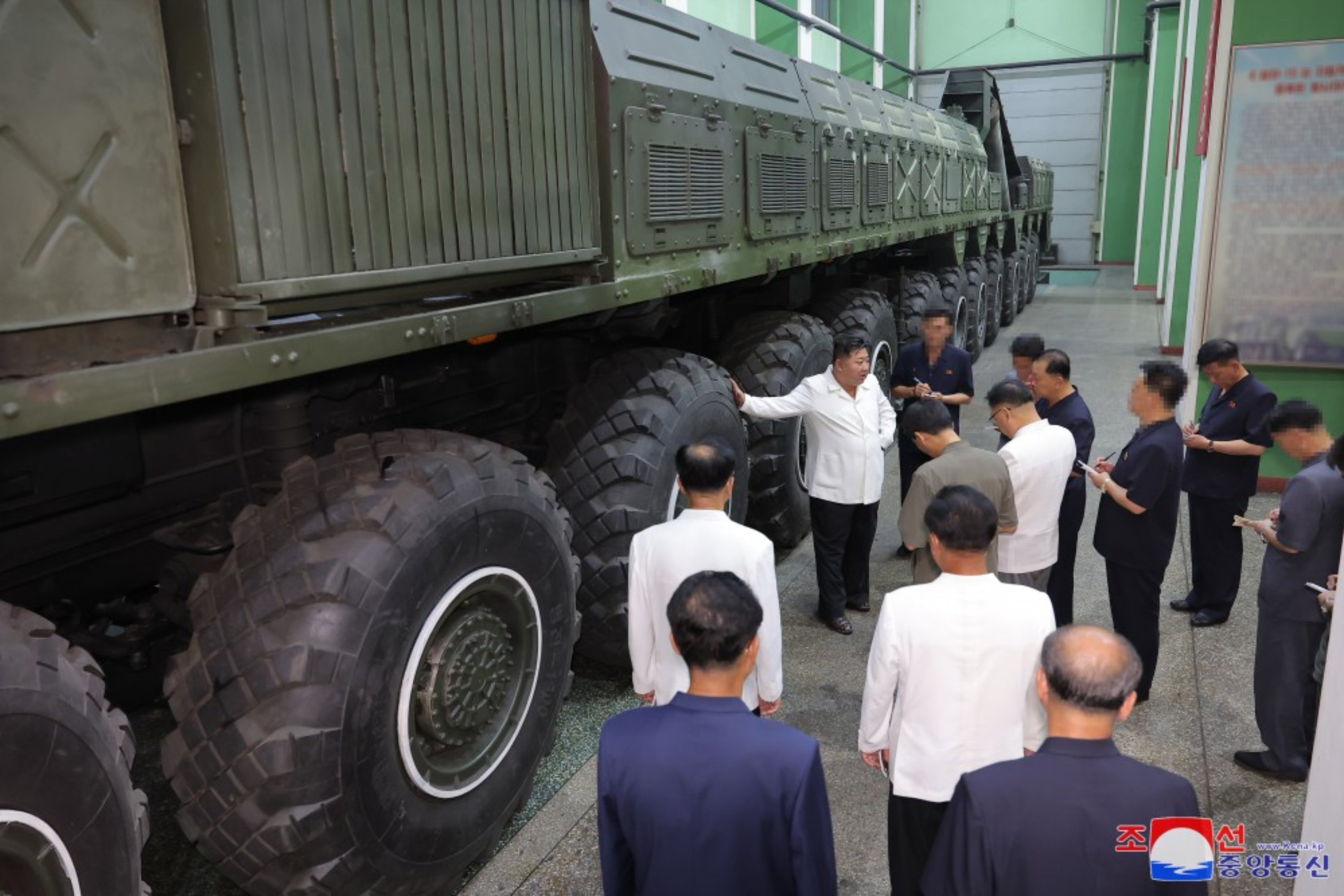 Kim Jong Un Inspects Naval Base Construction