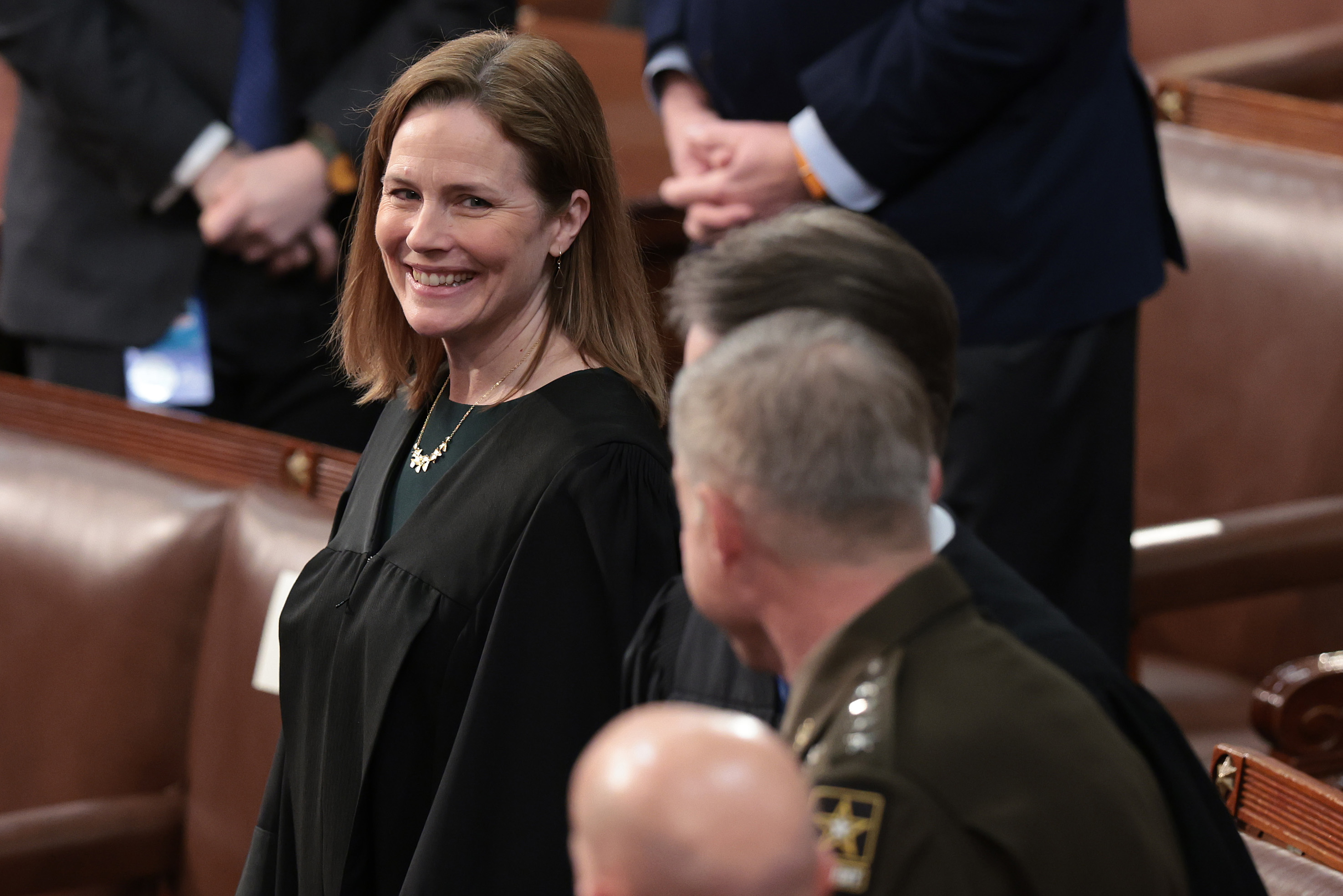 Amy Coney Barrett Recalls Having To Wear Bulletproof Vest At Supreme Court