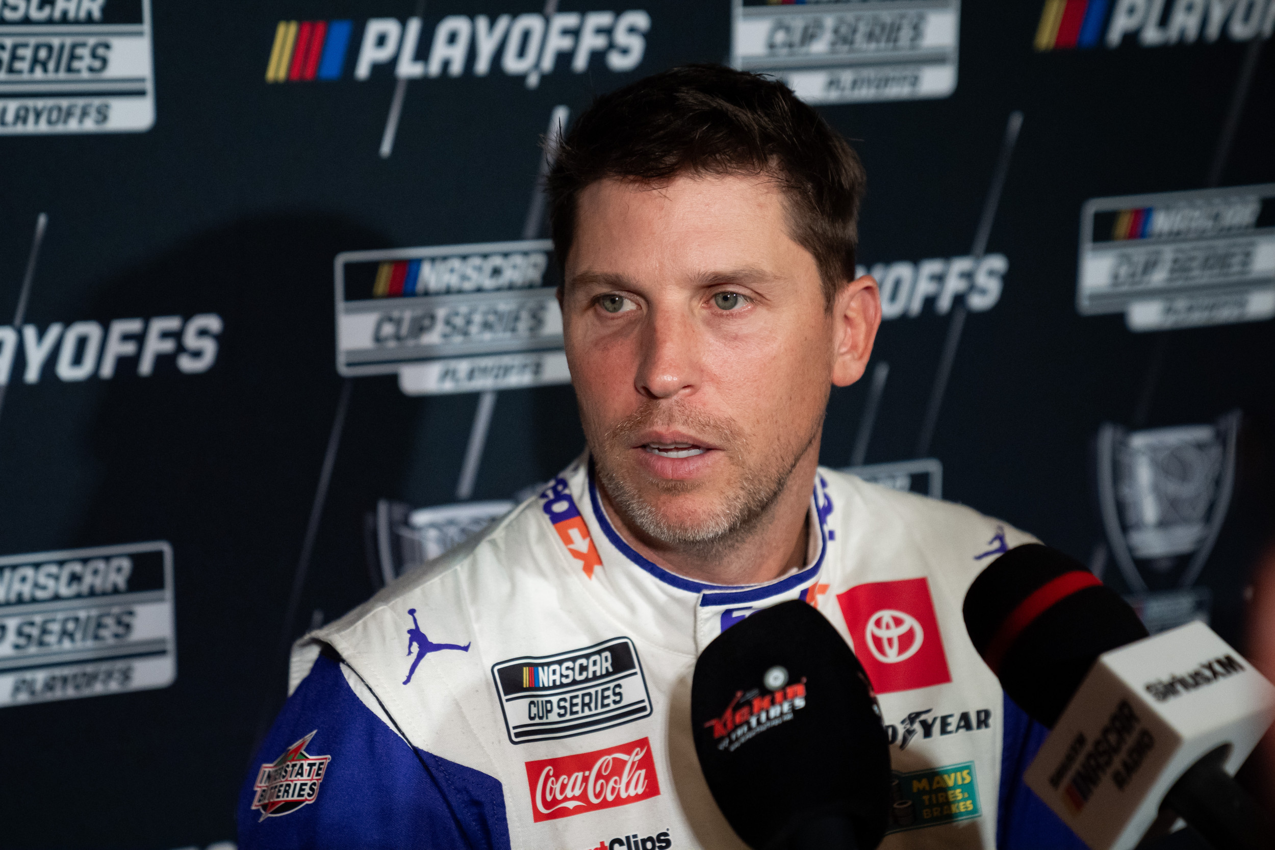 Denny Hamlin Struggles in Atlanta Race