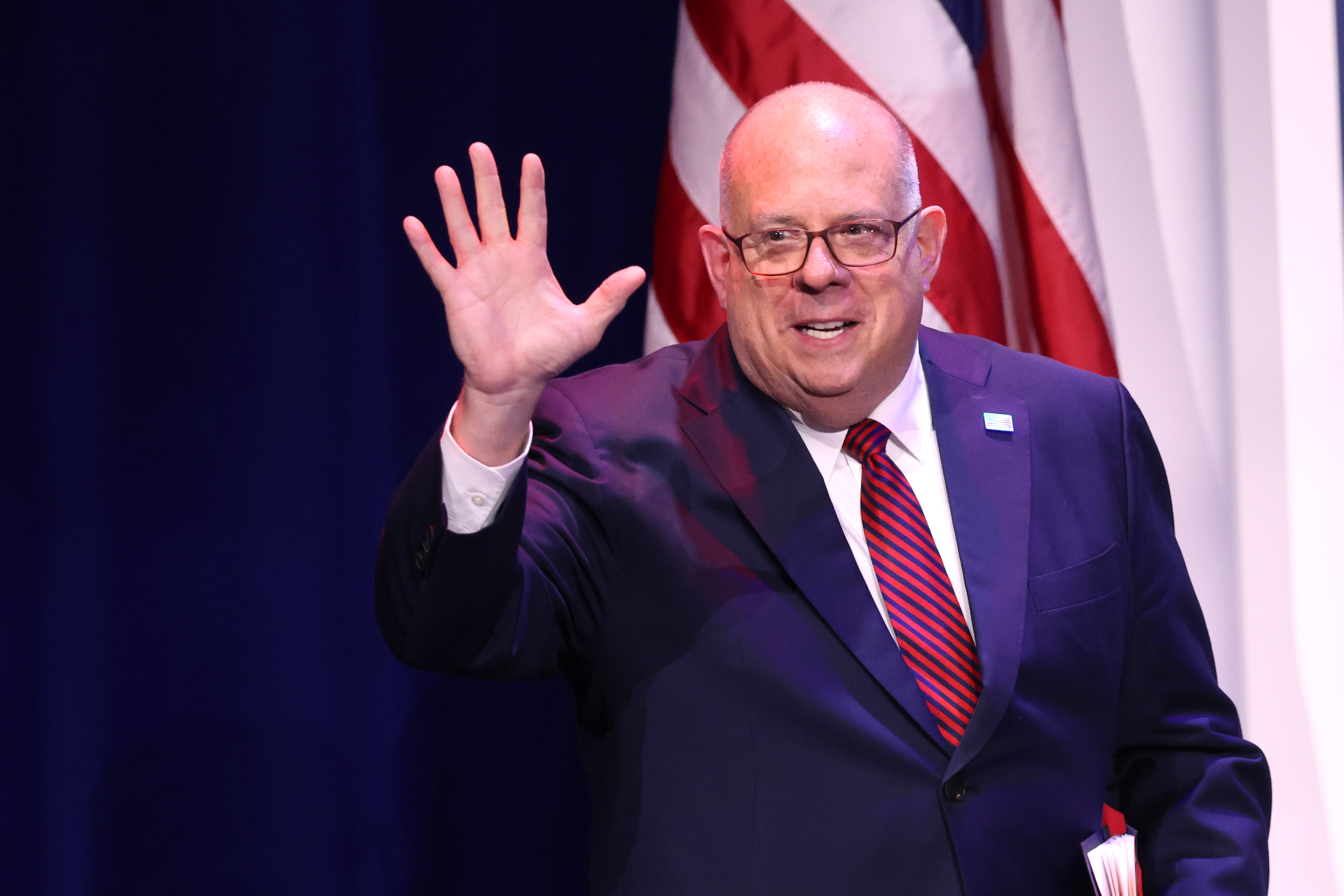 Larry Hogan 'Not Afraid' of Trump as He Makes Play for Key Senate Seat