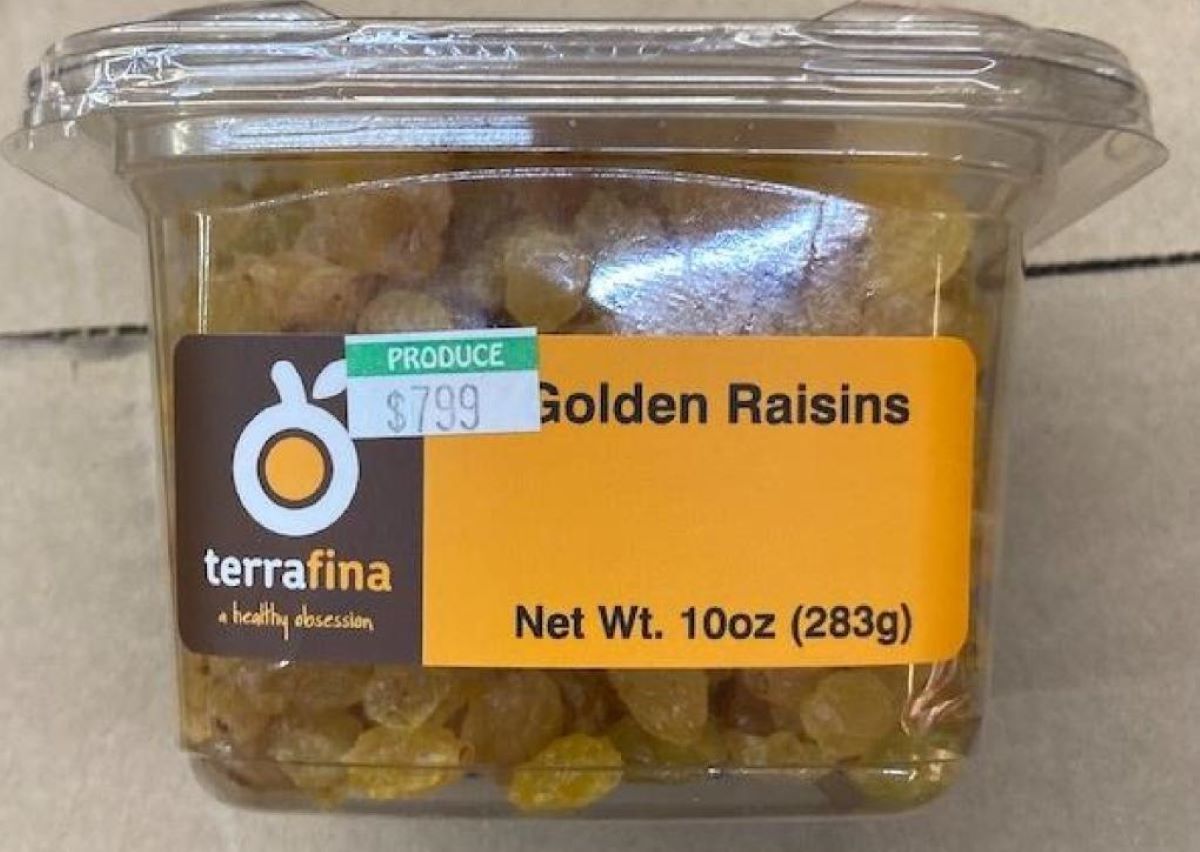 Raisin Recall Update As FDA Sets Highest Risk Level - Newsweek