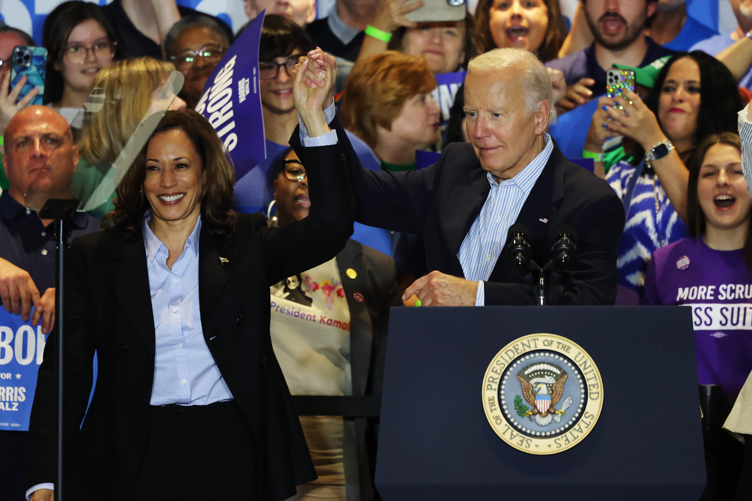 President Biden Gives Update on Kamala Harris Ahead of Debate Newsweek