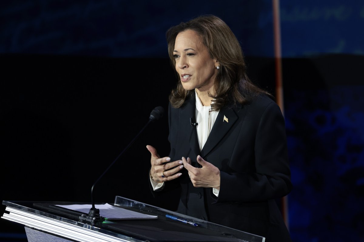 Vice President Kamala Harris at the ABC presidential debate.