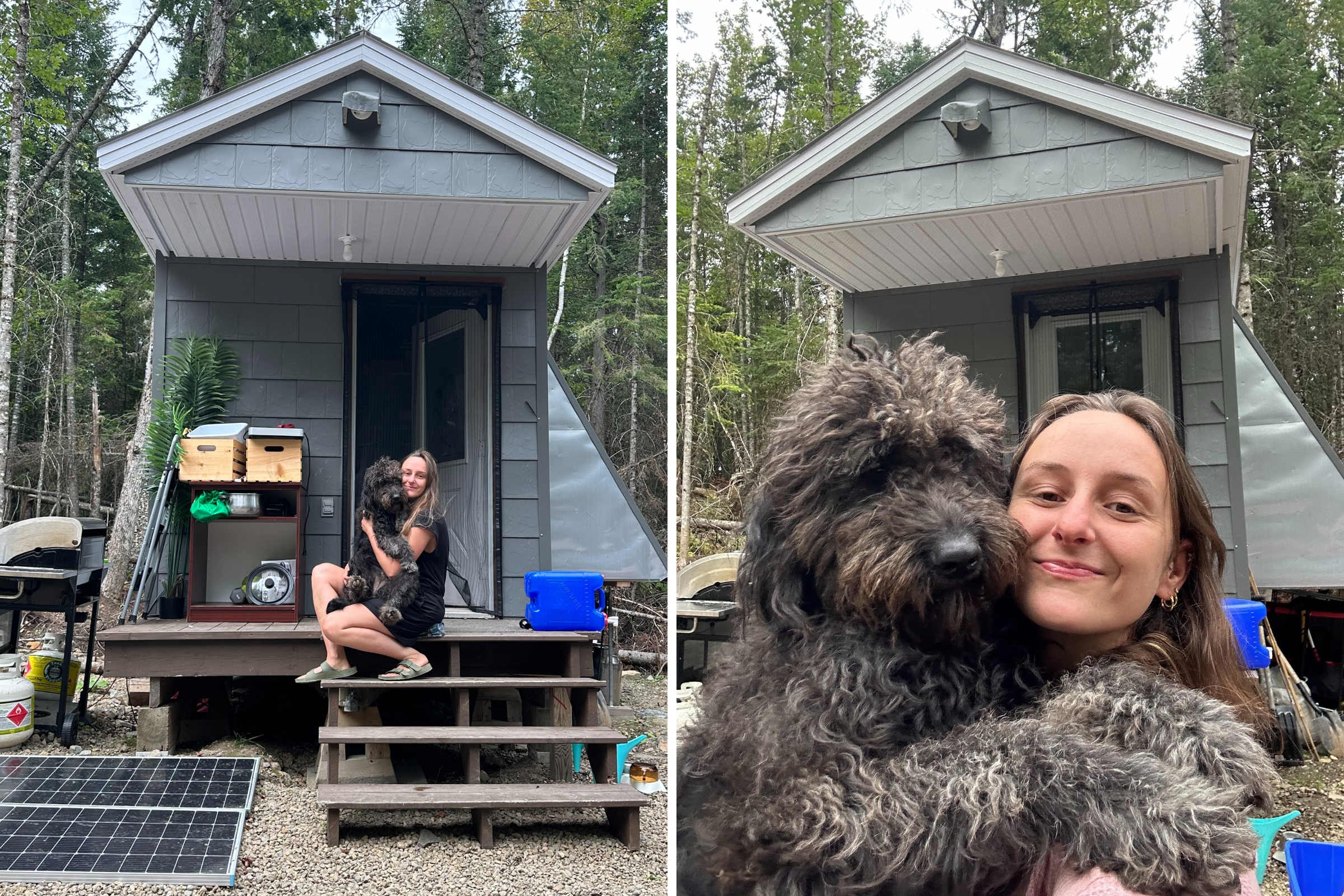 Millennial quits city and corporate job for tiny house in forest: “Freedom”