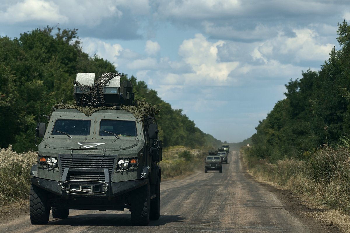 Ukrainian armoured infantry vehicle