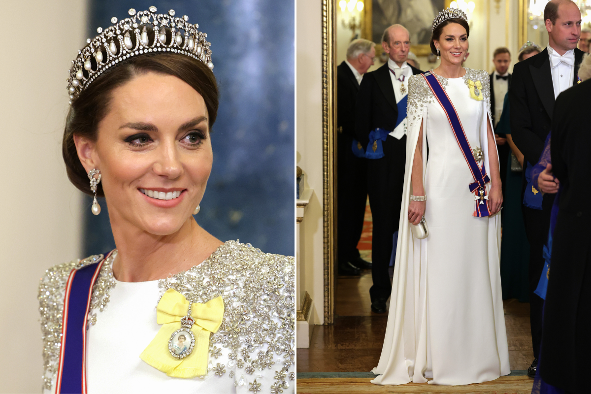 Princess Kate 2022 State Dinner