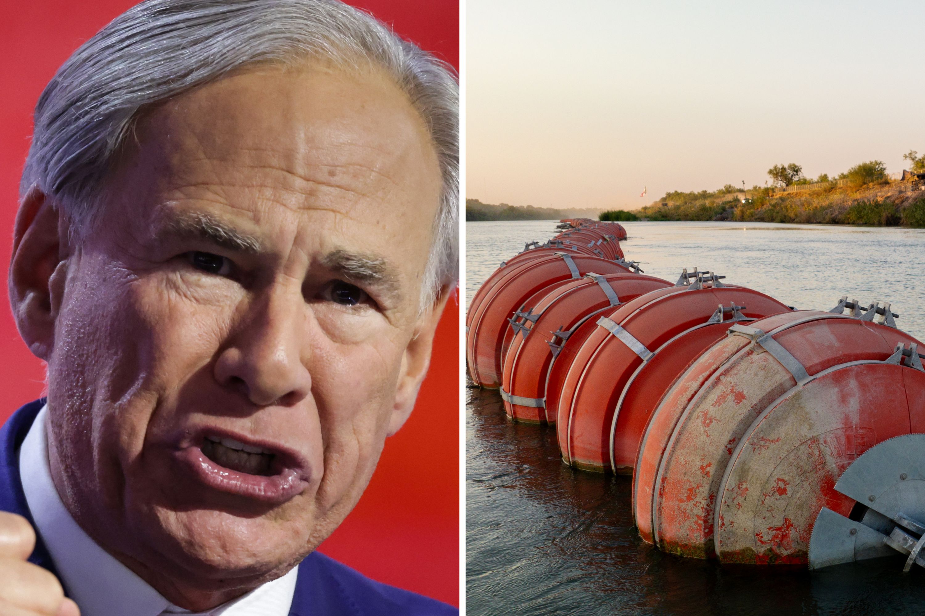 Texas Stands Firm: Abbott’s Commitment After Migrant Buoy Barrier Victory