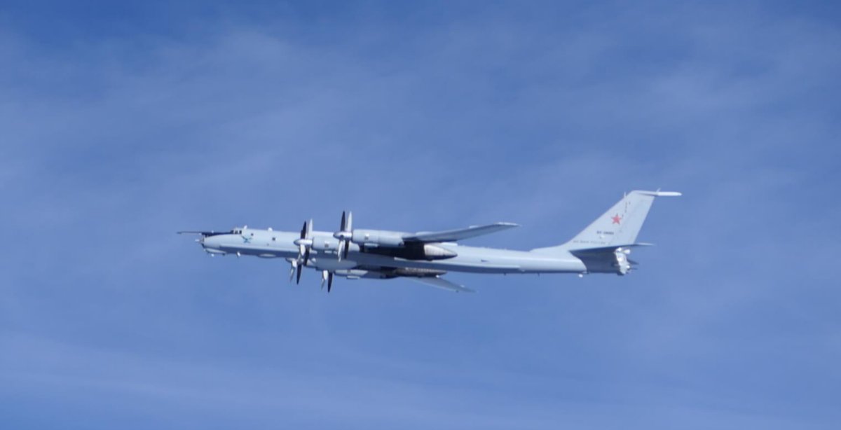 Russian Military Aircraft Flies Near Japan