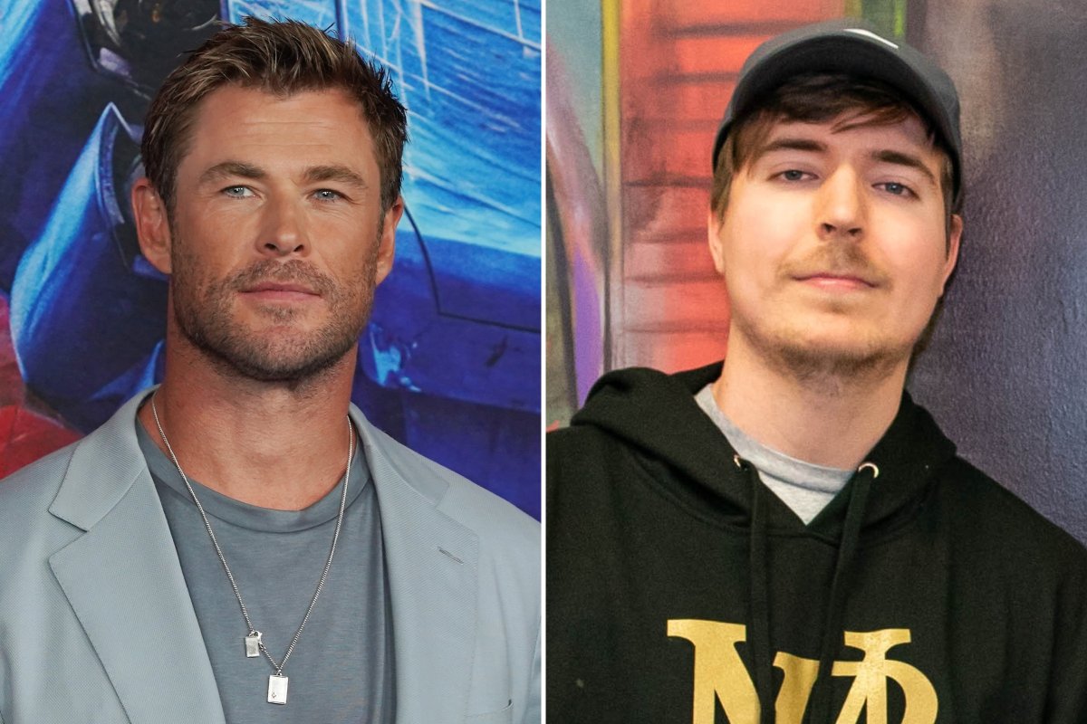 Chris Hemsworth, MrBeast