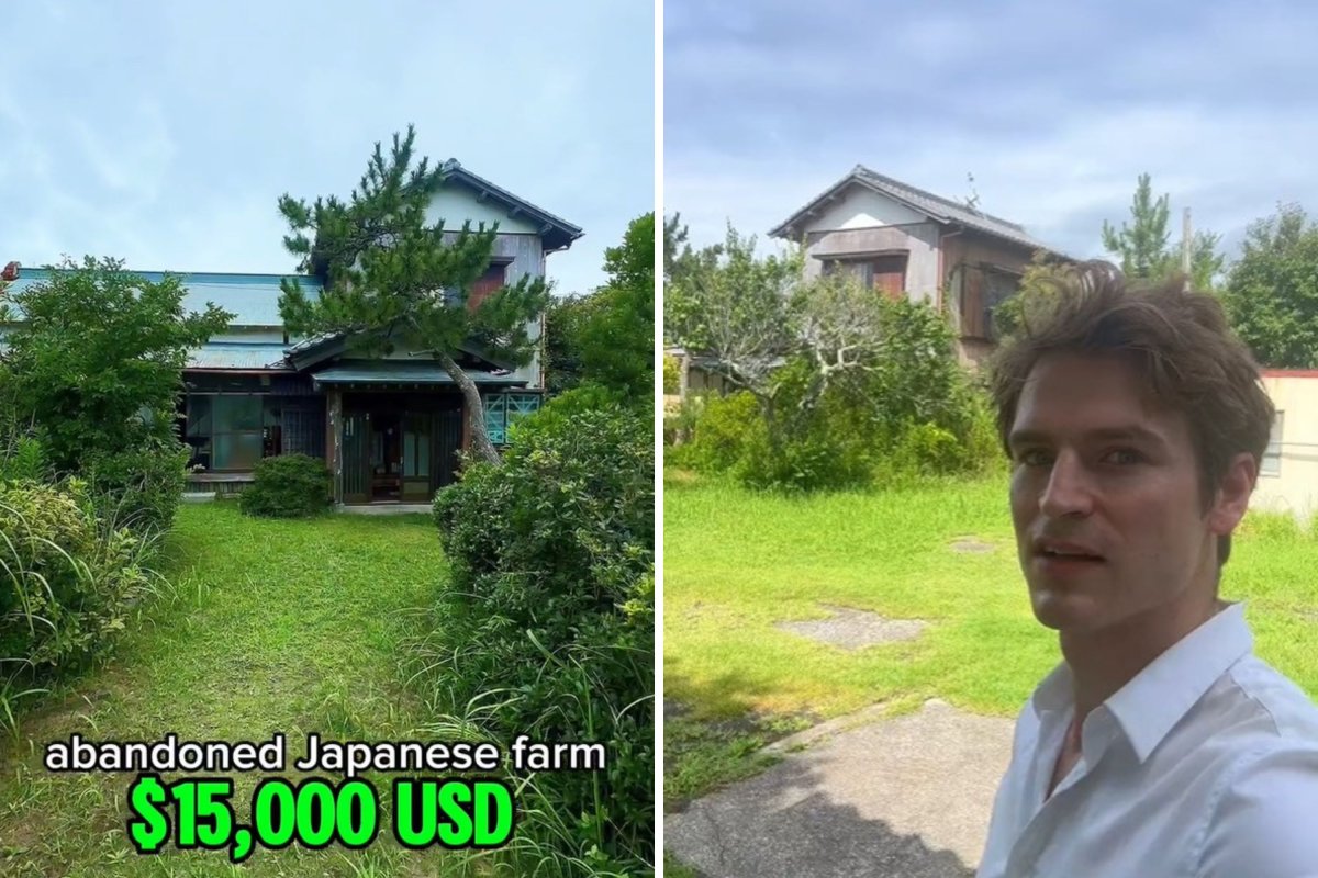 Abandoned farm in Japan.