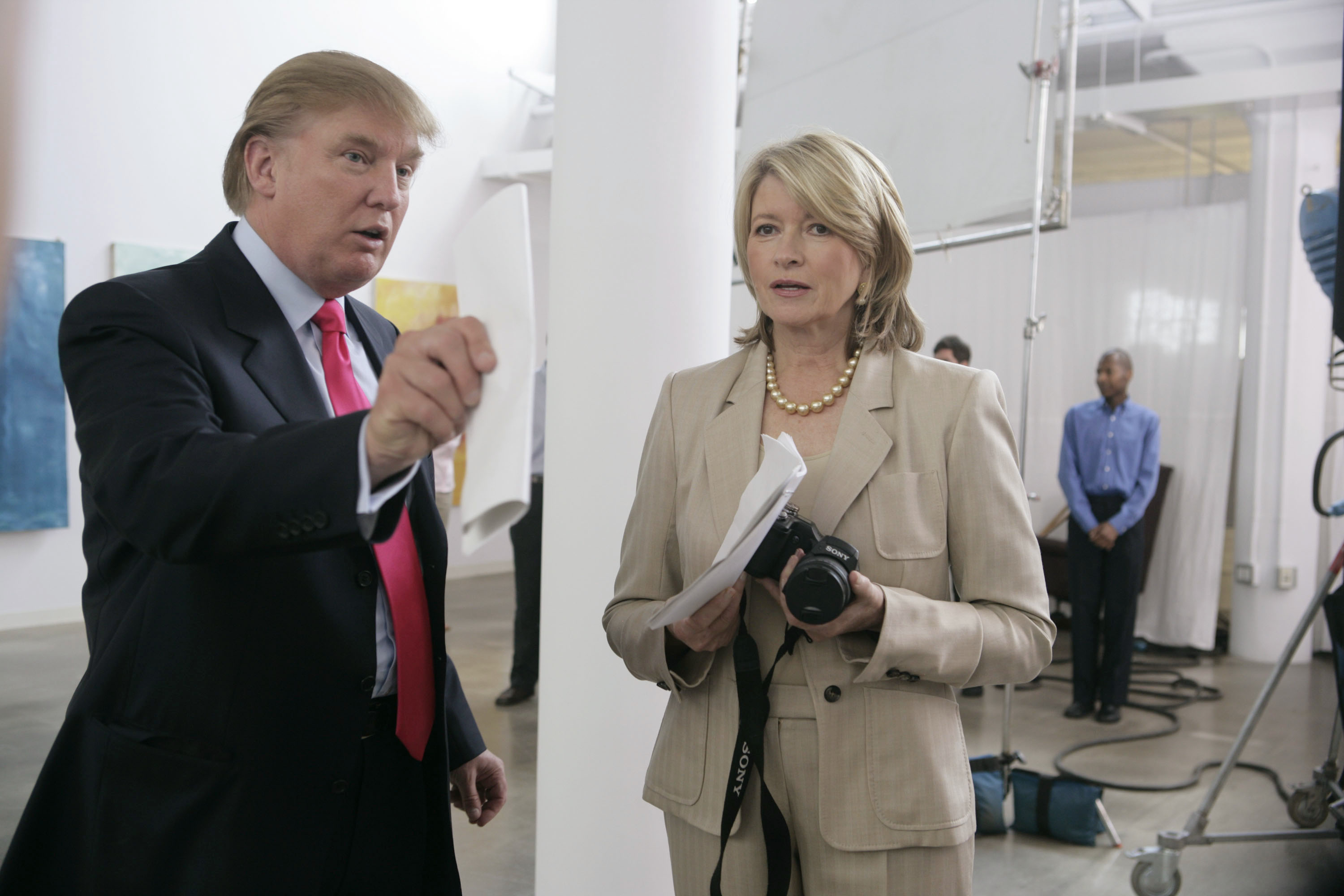 Martha Stewart gives subtle support to the President