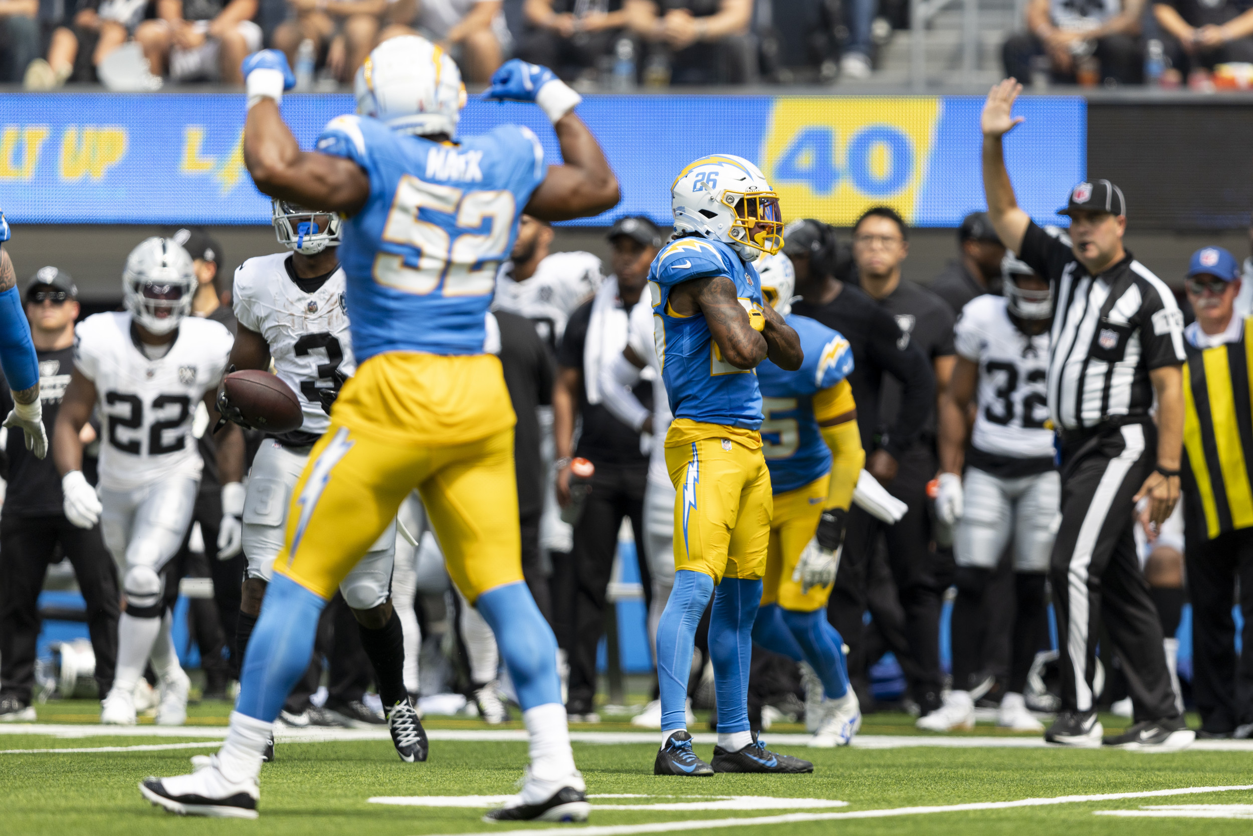 Chargers and Raiders Players Hit with Fines After Week 1 Brawl