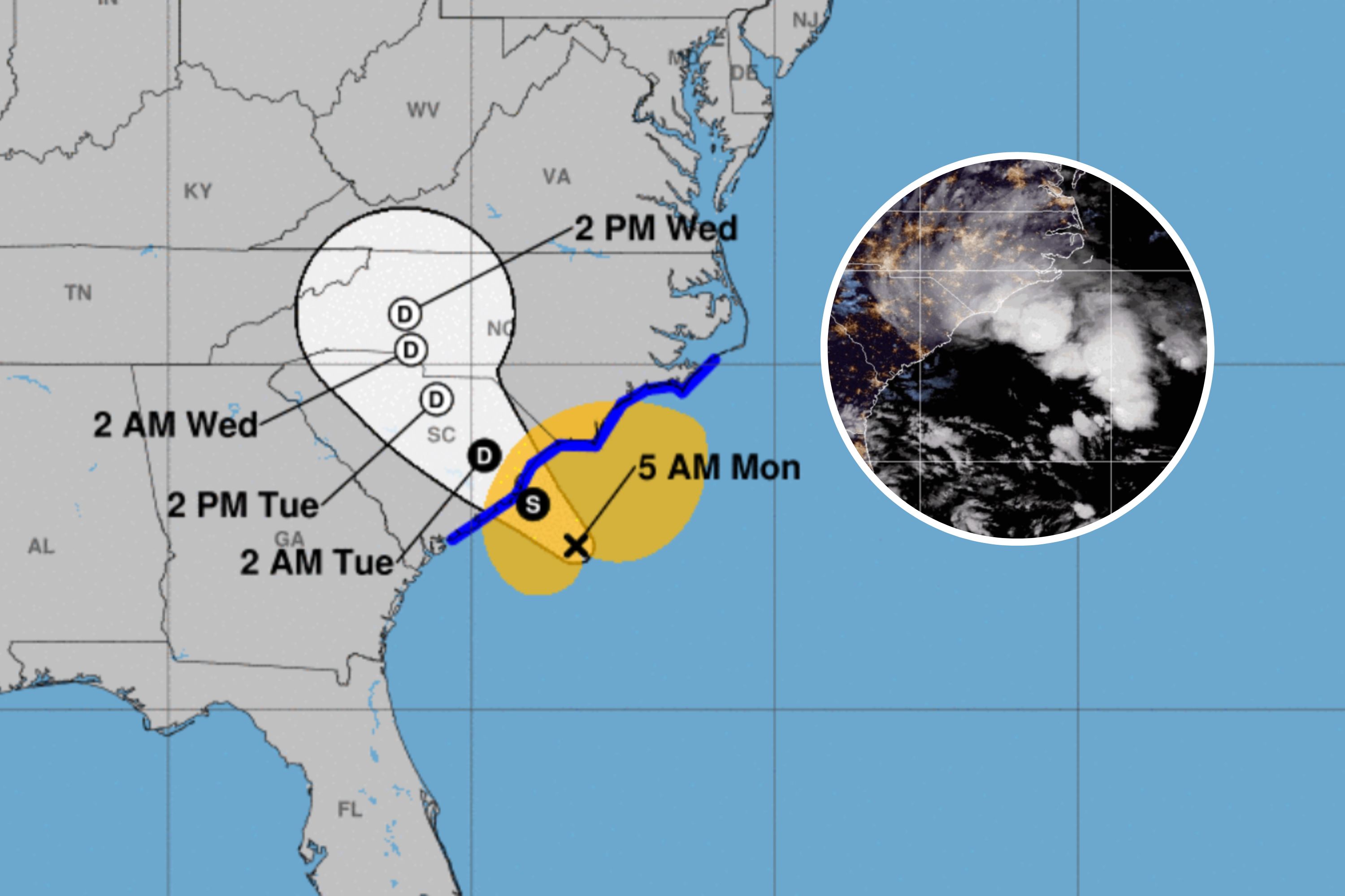 Hurricane Center Warns of Flooding as Tropical Storm Helene May Form