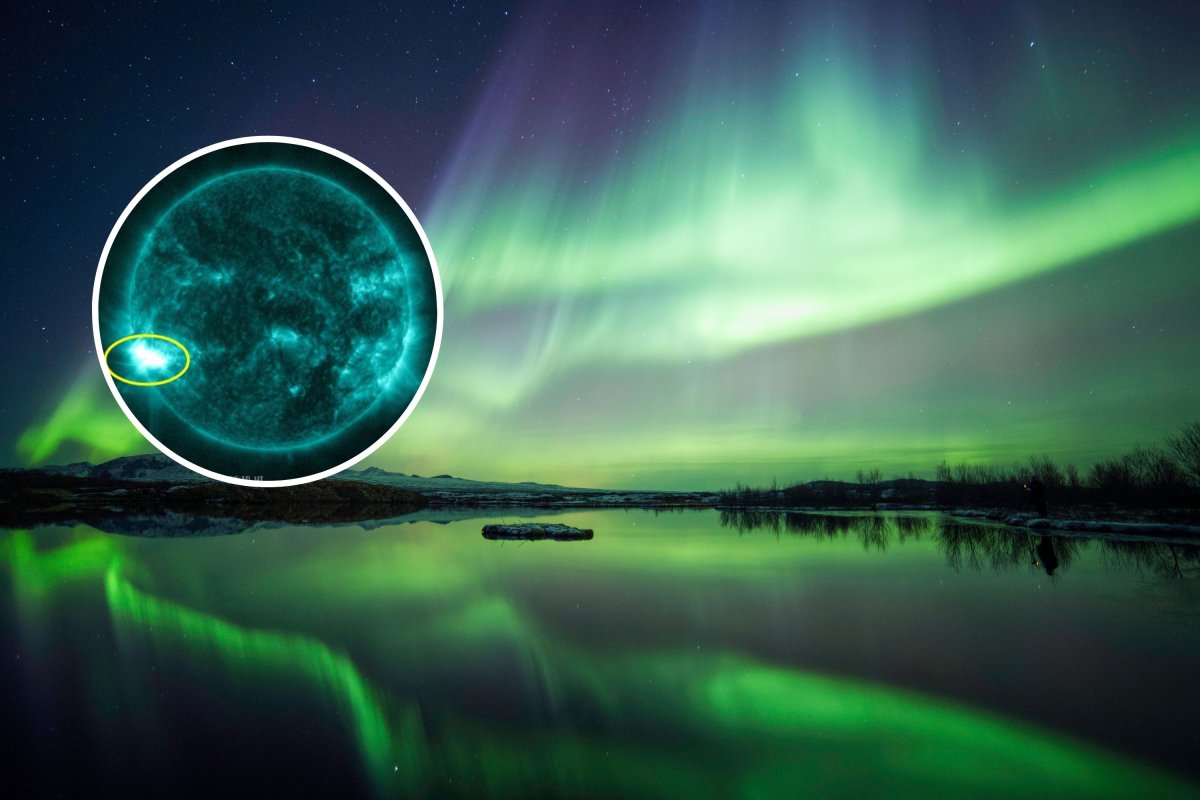 “Very robust” sun flare reasons radio blackout as auroras forecast over US