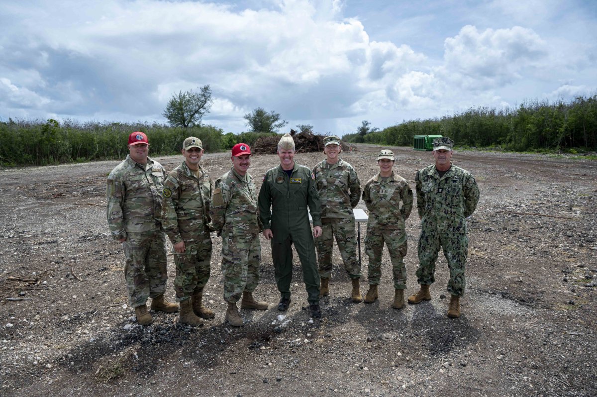 US Military Commander Visits Tinian