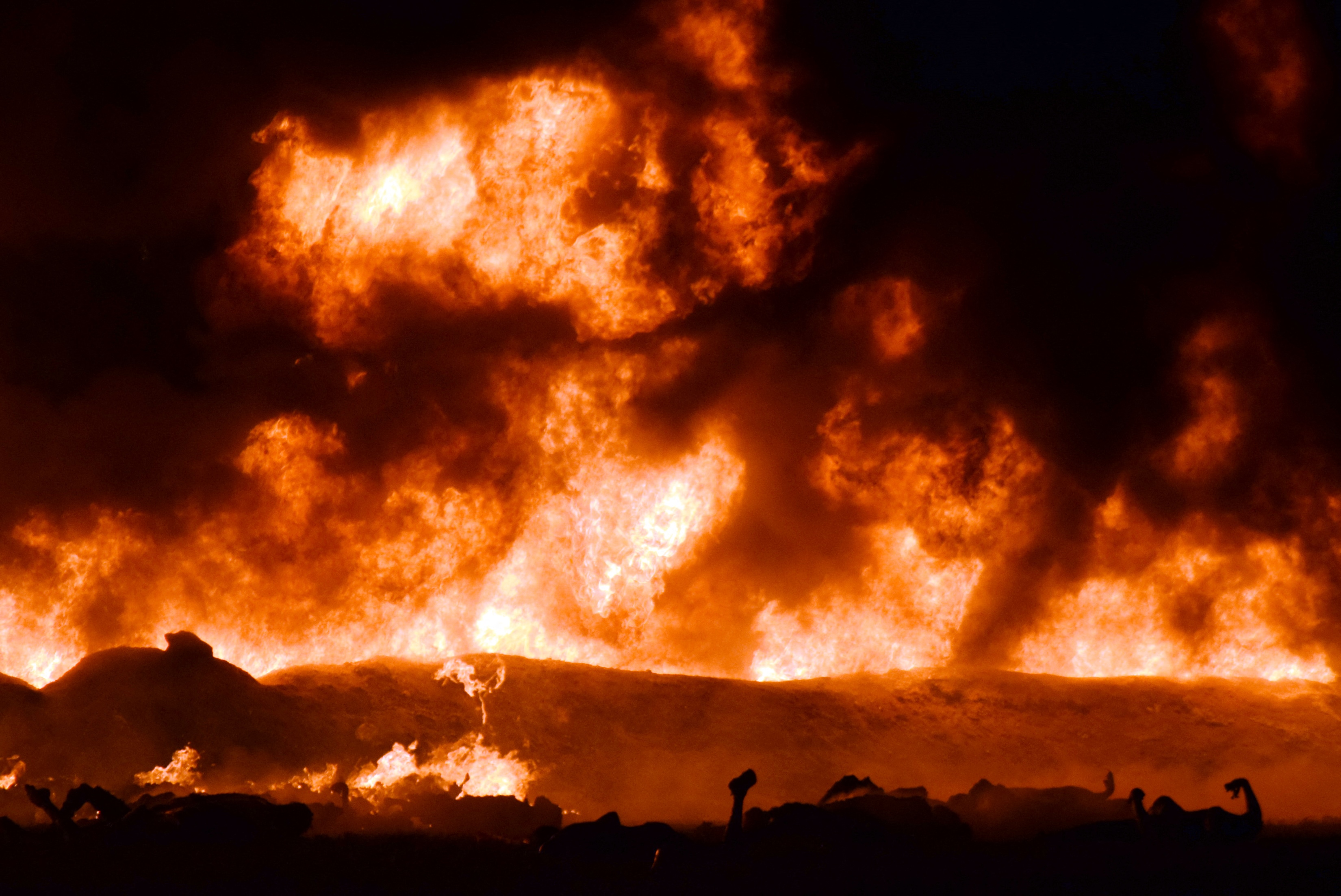 Pipeline Explosion Causes Fire and Evacuations in La Porte