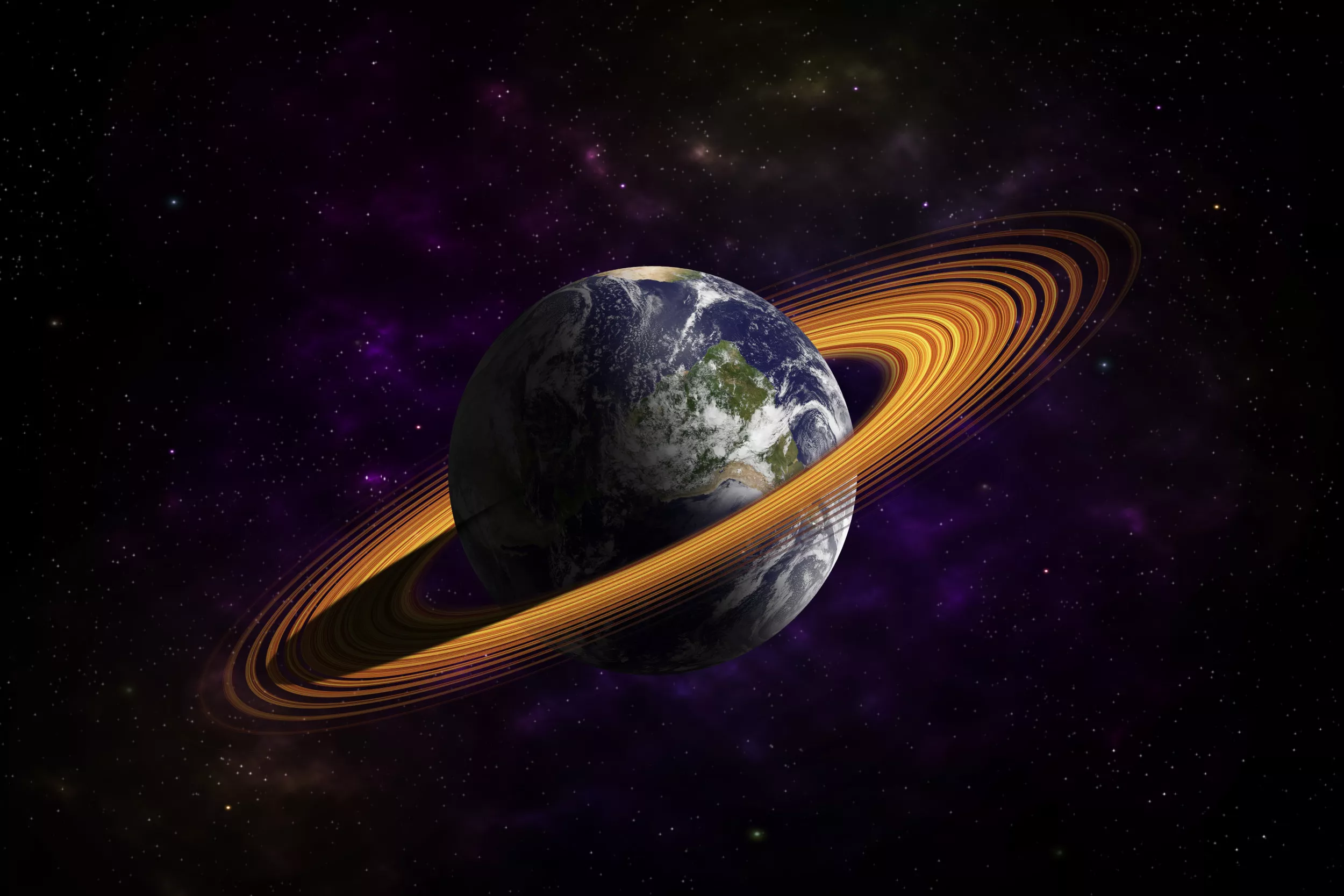 Rings Of Saturn Wallpaper