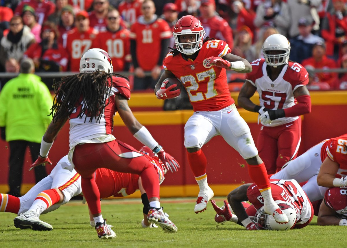 Former Chiefs RB Kareem Hunt