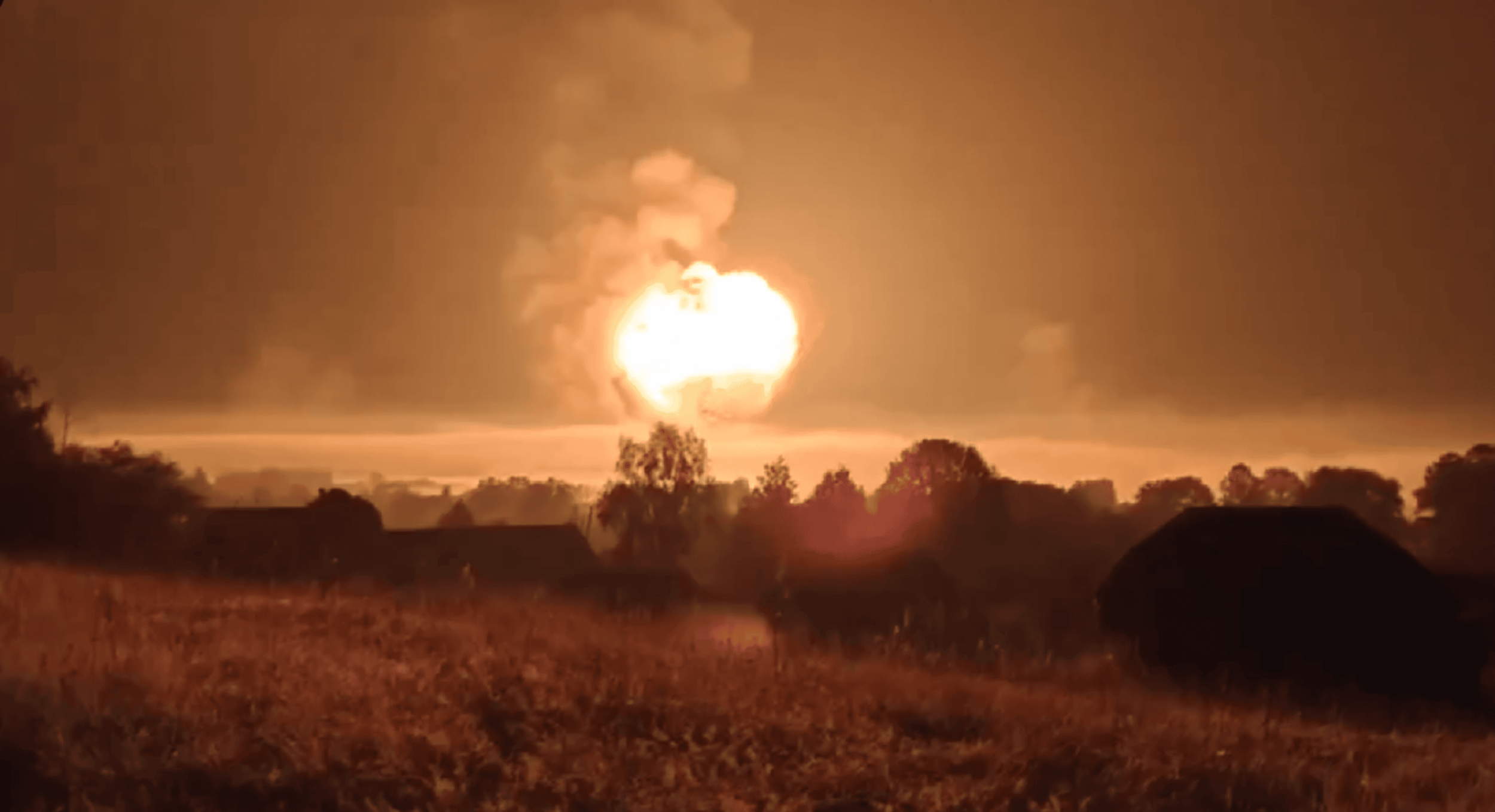 Massive 1.8 Kiloton Explosion at Russian Ammo Depot Could Be Game-Changer in the War