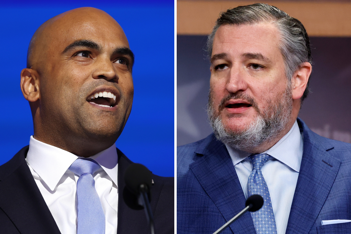 Ted Cruz Colin Allred Texas senate fundraising