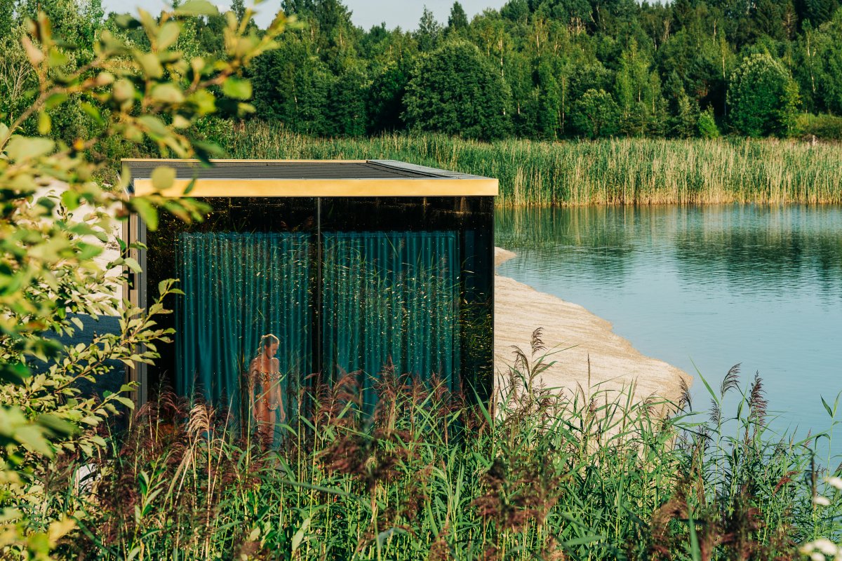 The Golden House tiny home by ÖÖD.