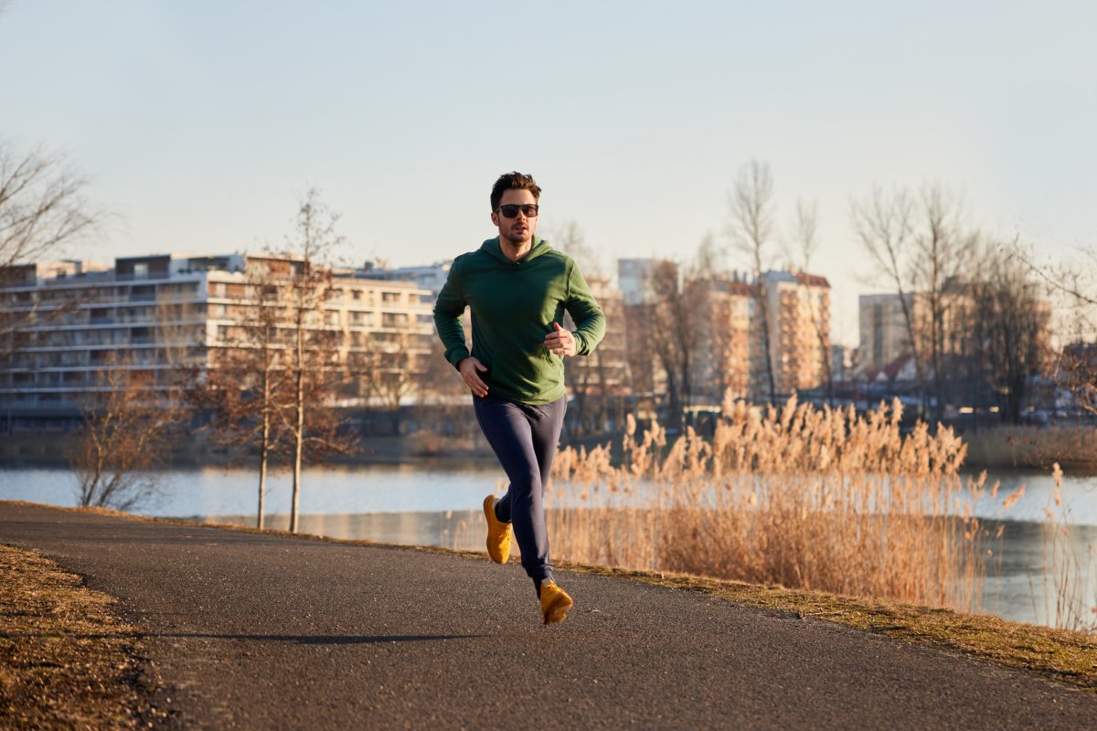 Man running