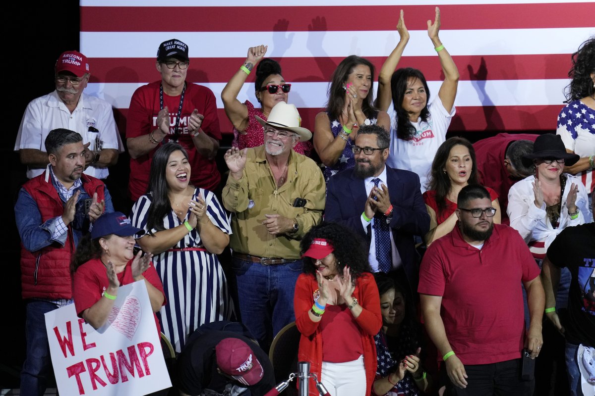 Trump crowd, rally in Tucson on September 12