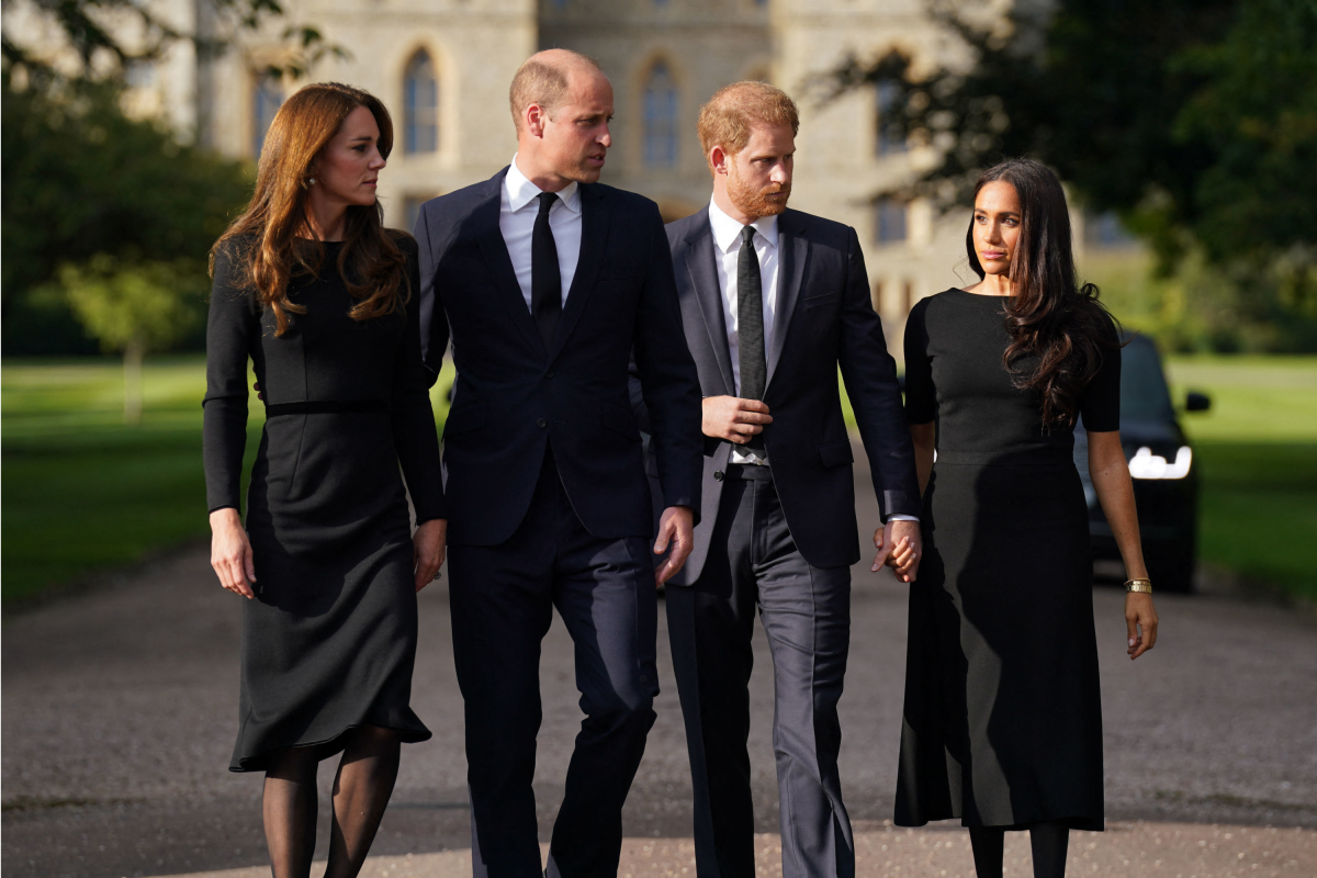 Prince Harry, Prince William Windsor Meeting