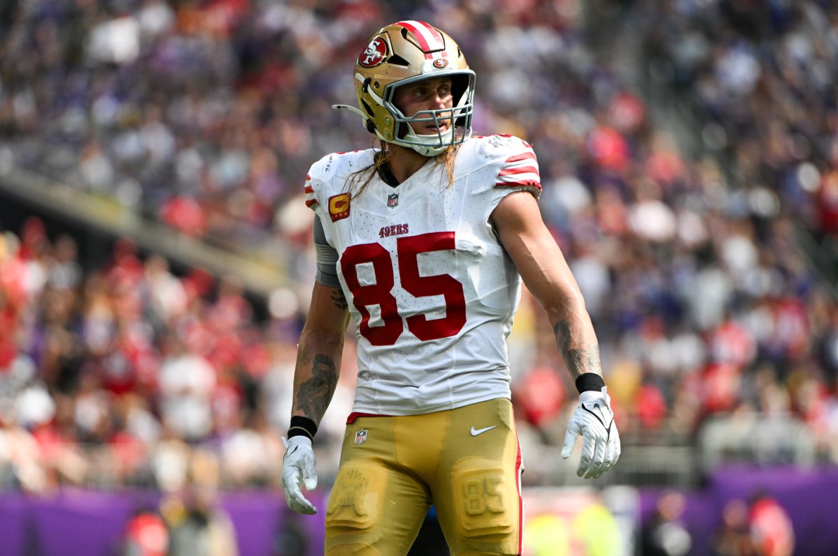 49ers TE George Kittle Misses Practice, Status for Week 3 in Jeopardy -  Newsweek